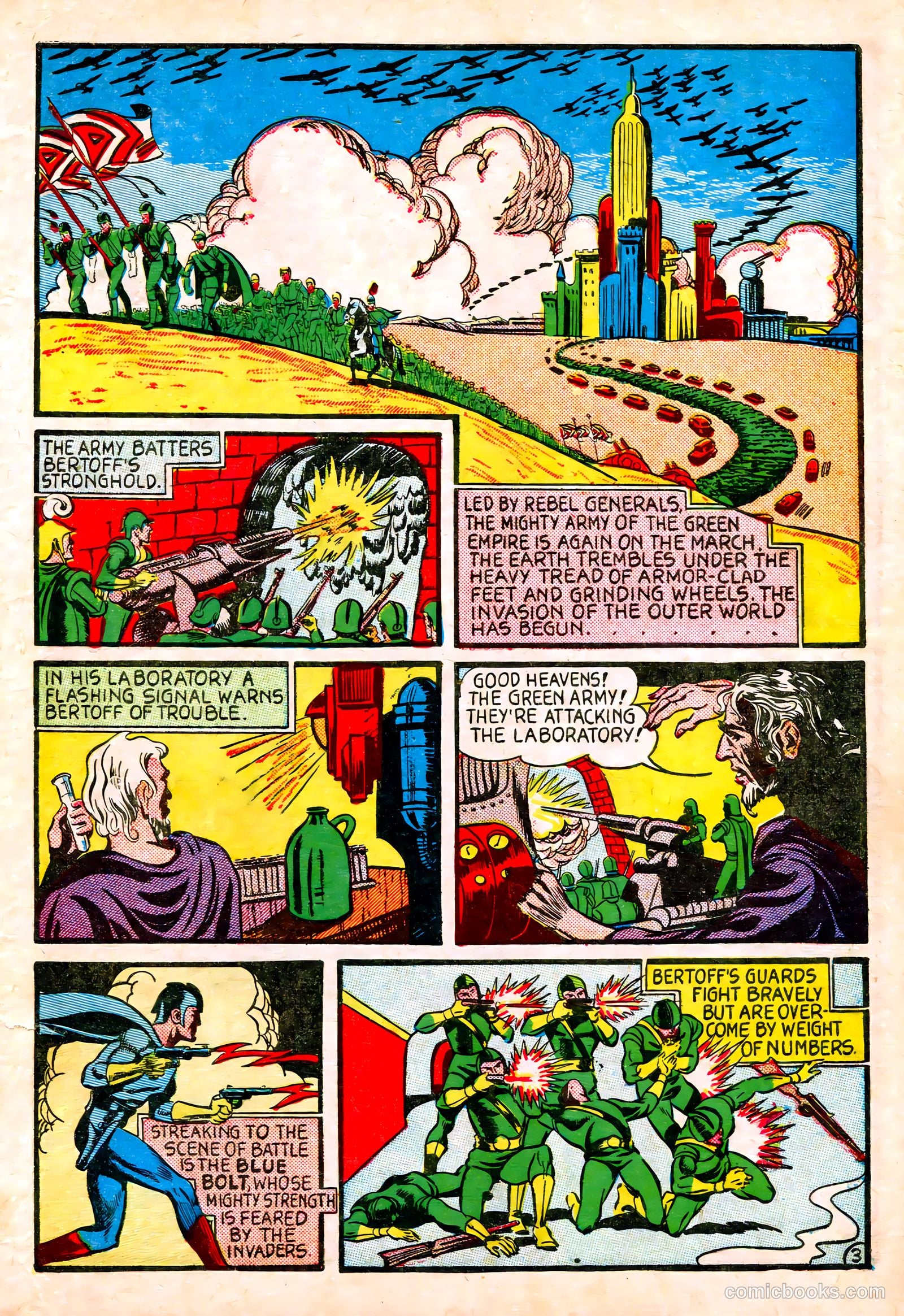 Blue Bolt #3 (1941) — page 5 of 68
