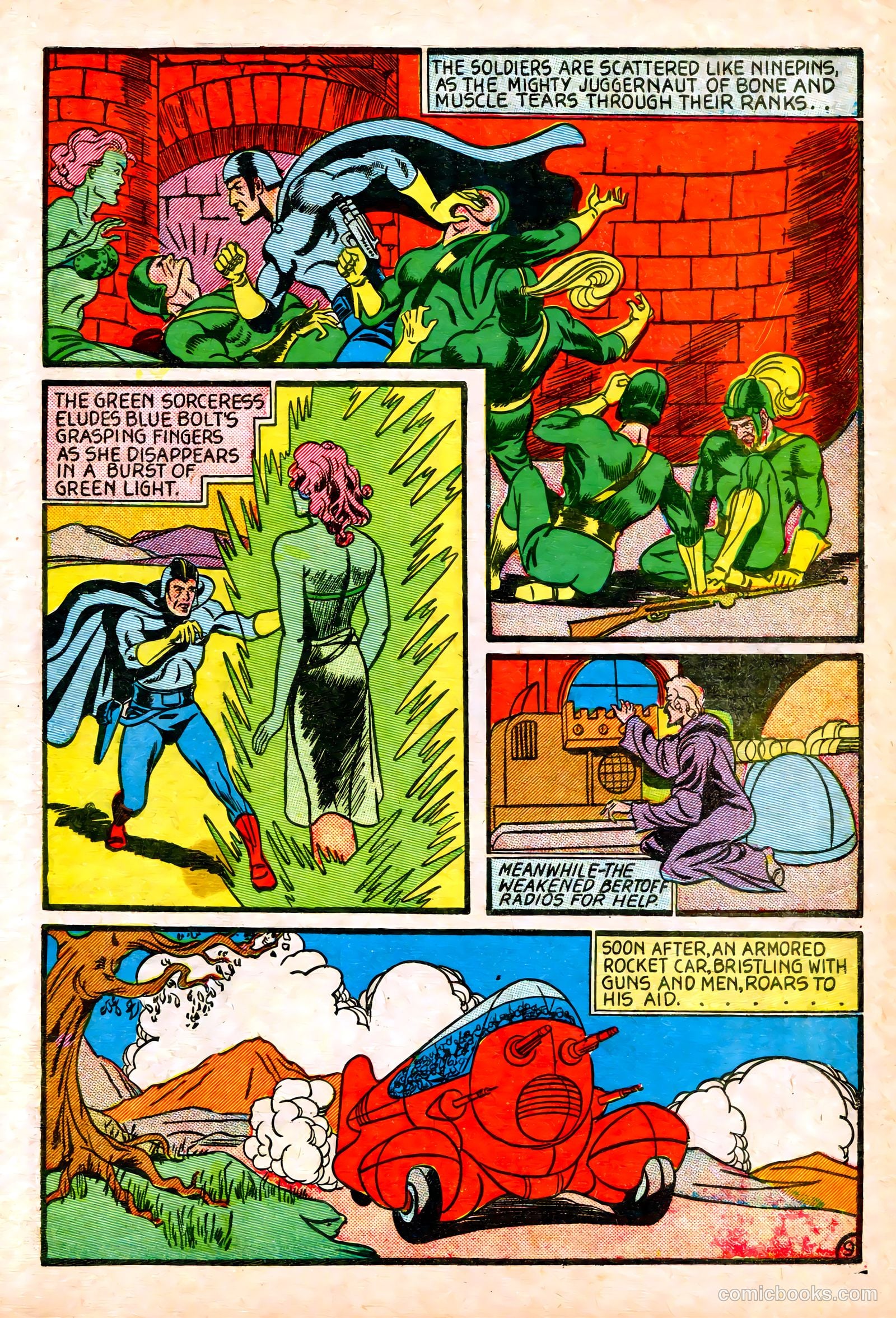 Blue Bolt #3 (1941) — page 11 of 68