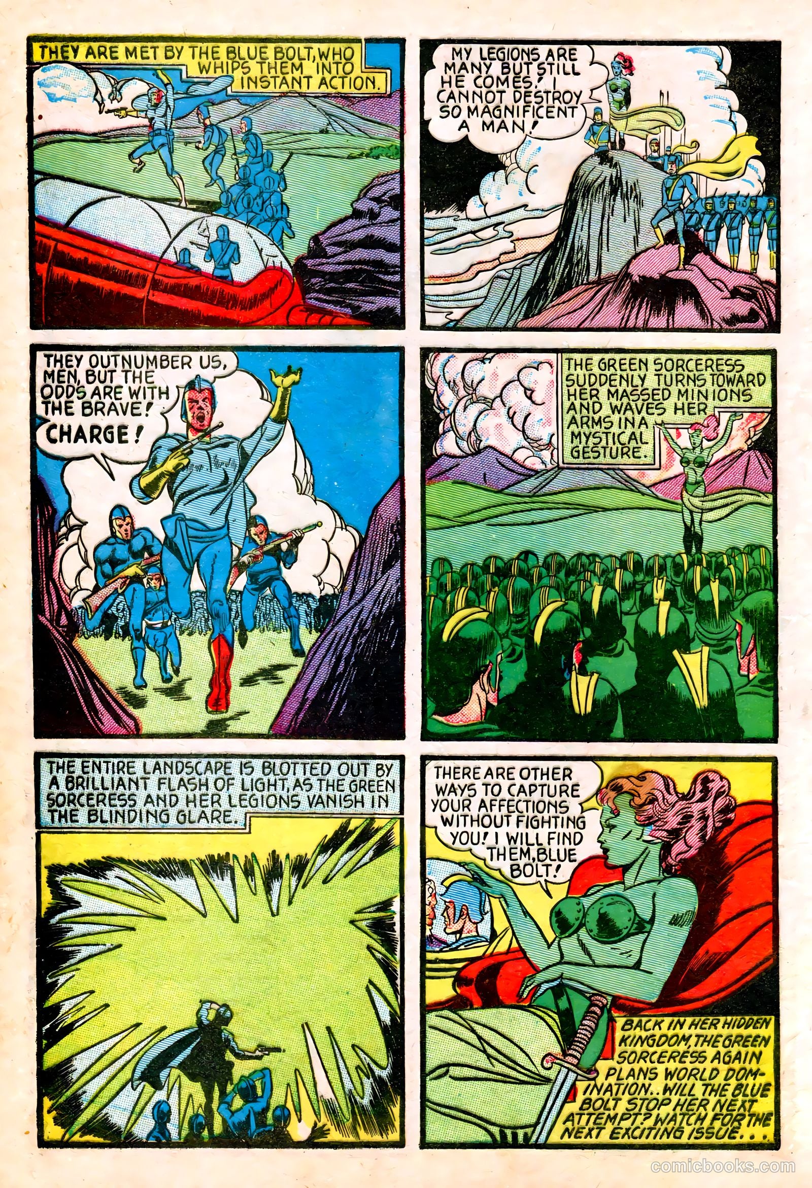 Blue Bolt #3 (1941) — page 12 of 68