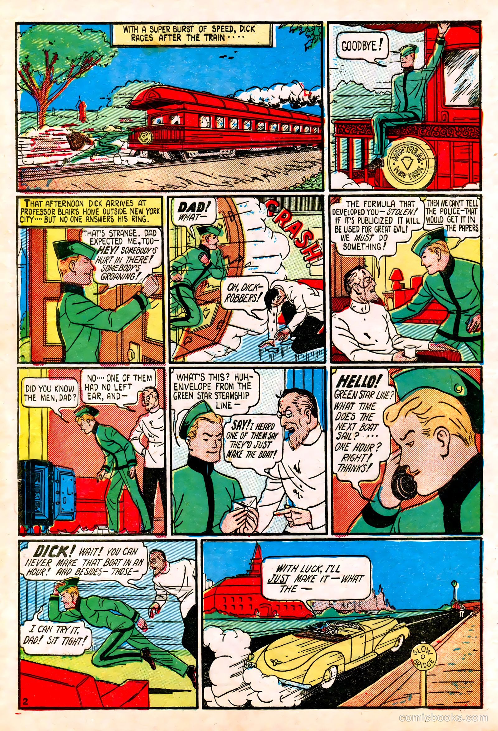 Blue Bolt #3 (1941) — page 14 of 68