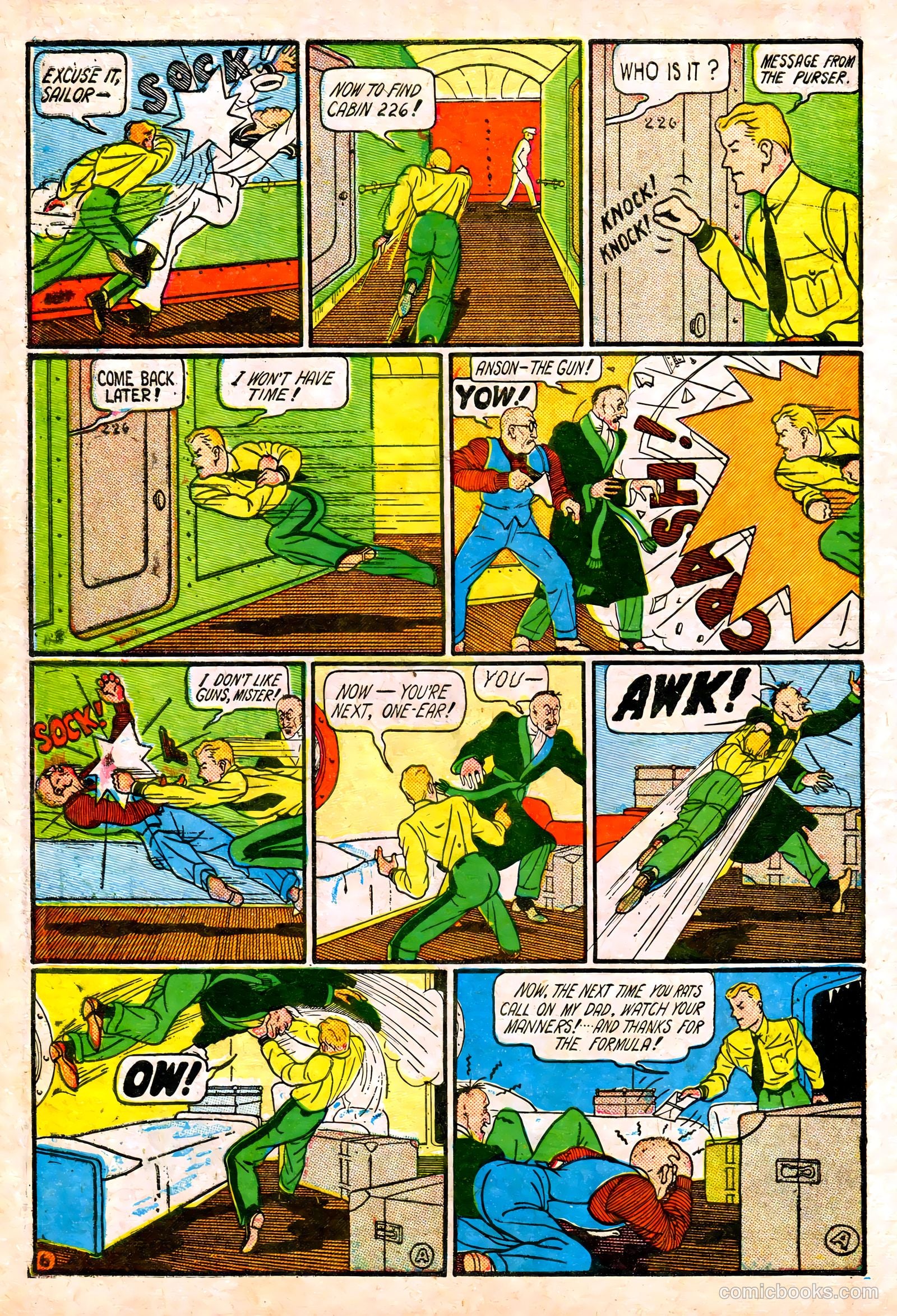 Blue Bolt #3 (1941) — page 18 of 68
