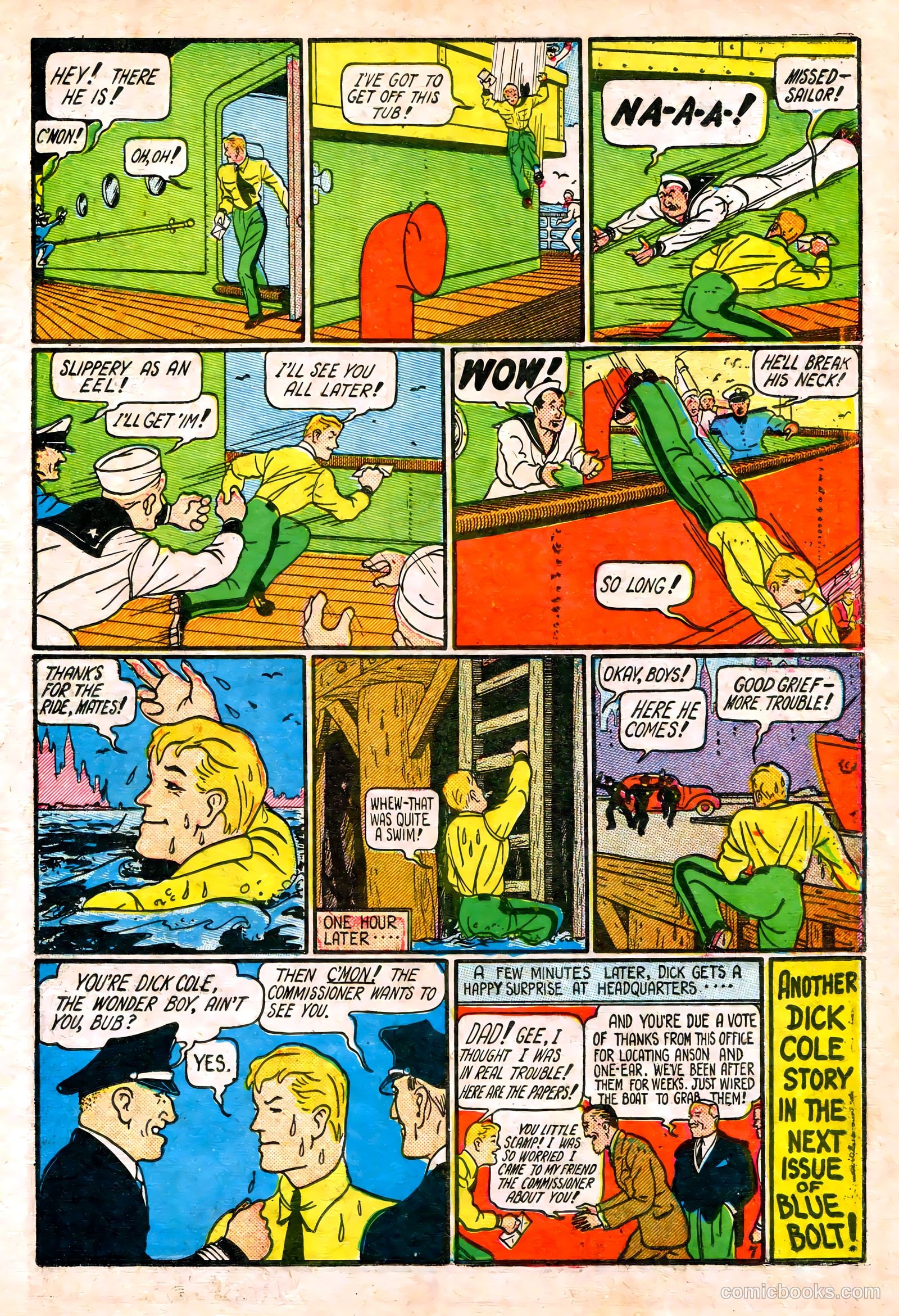 Blue Bolt #3 (1941) — page 19 of 68