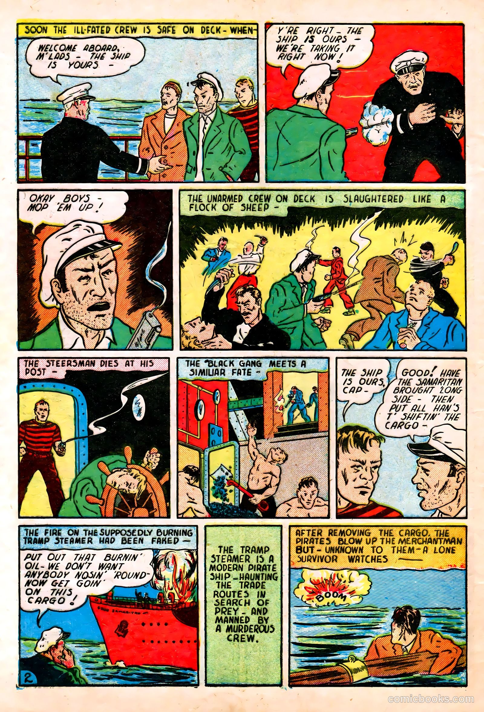 Blue Bolt #3 (1941) — page 60 of 68