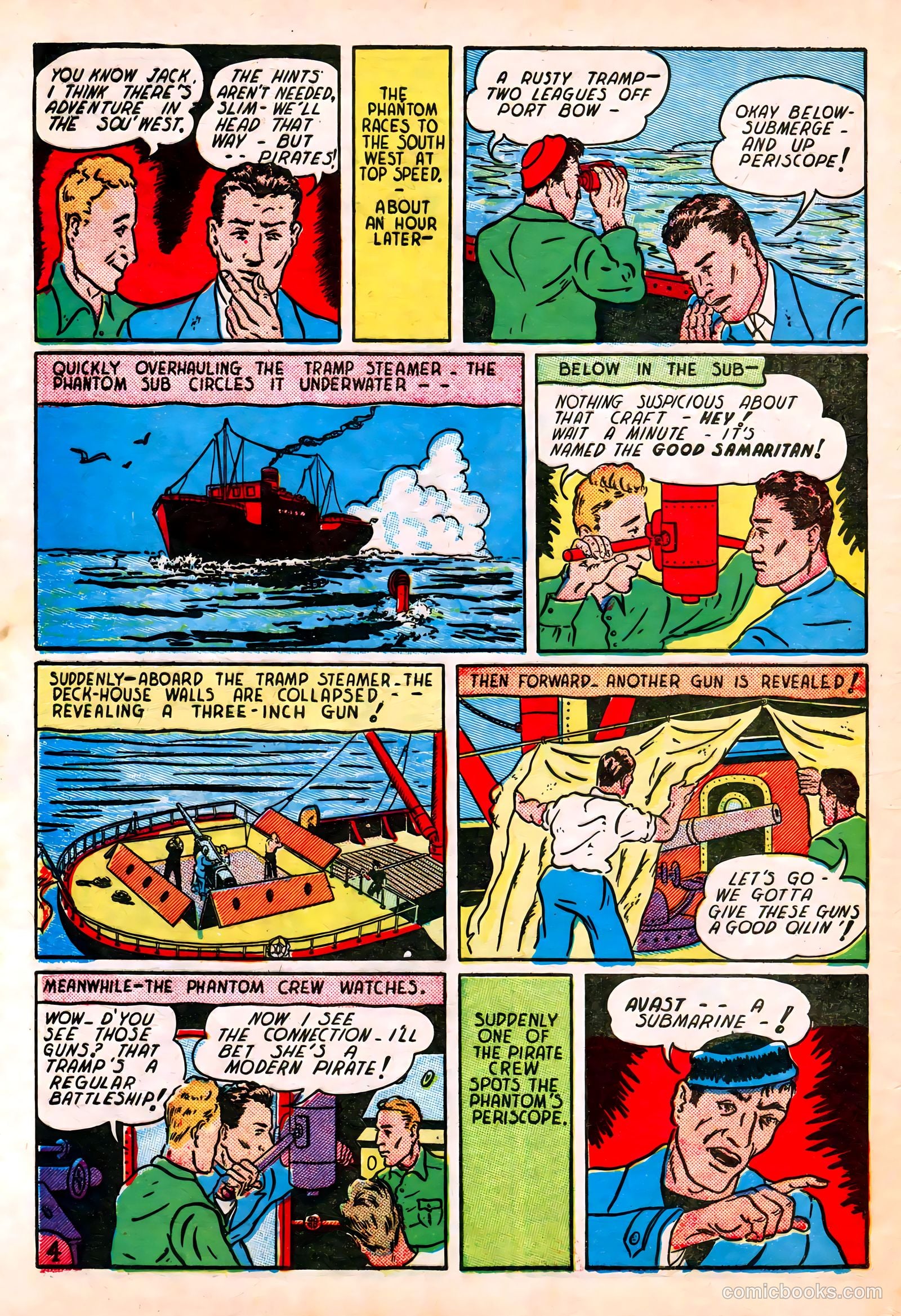 Blue Bolt #3 (1941) — page 62 of 68
