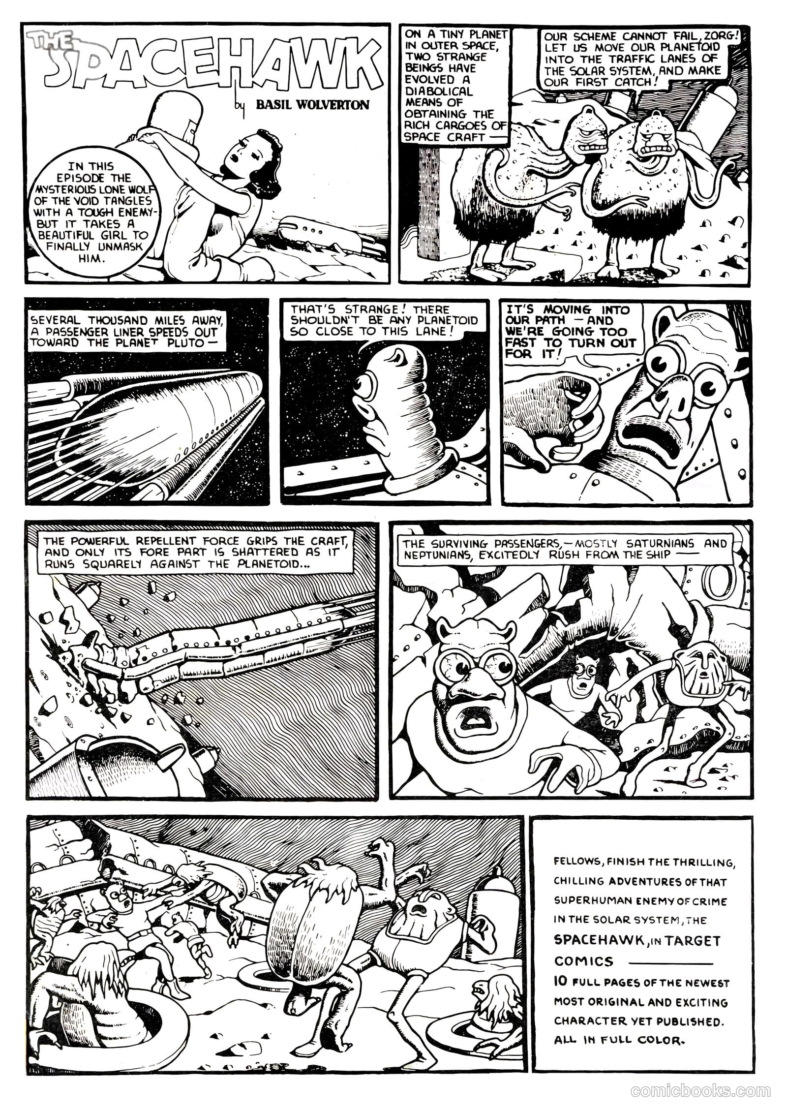 Blue Bolt #3 (1941) — page 67 of 68