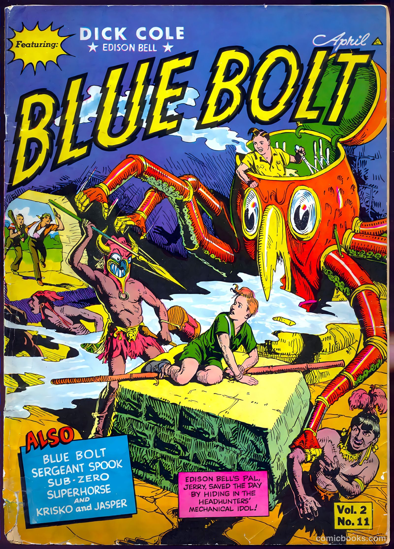 Blue Bolt #11