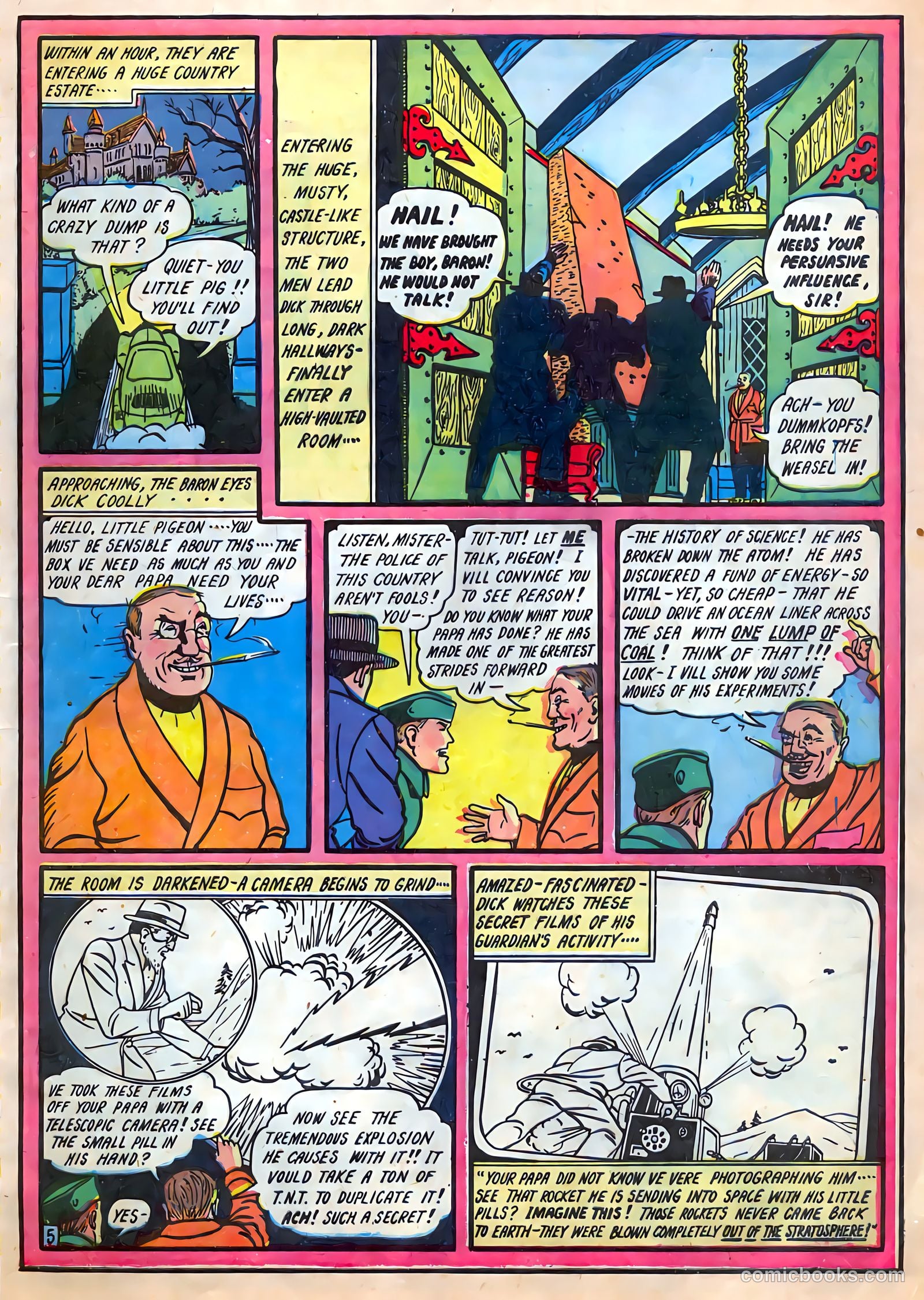 Blue Bolt #11 (1942) — page 7 of 68