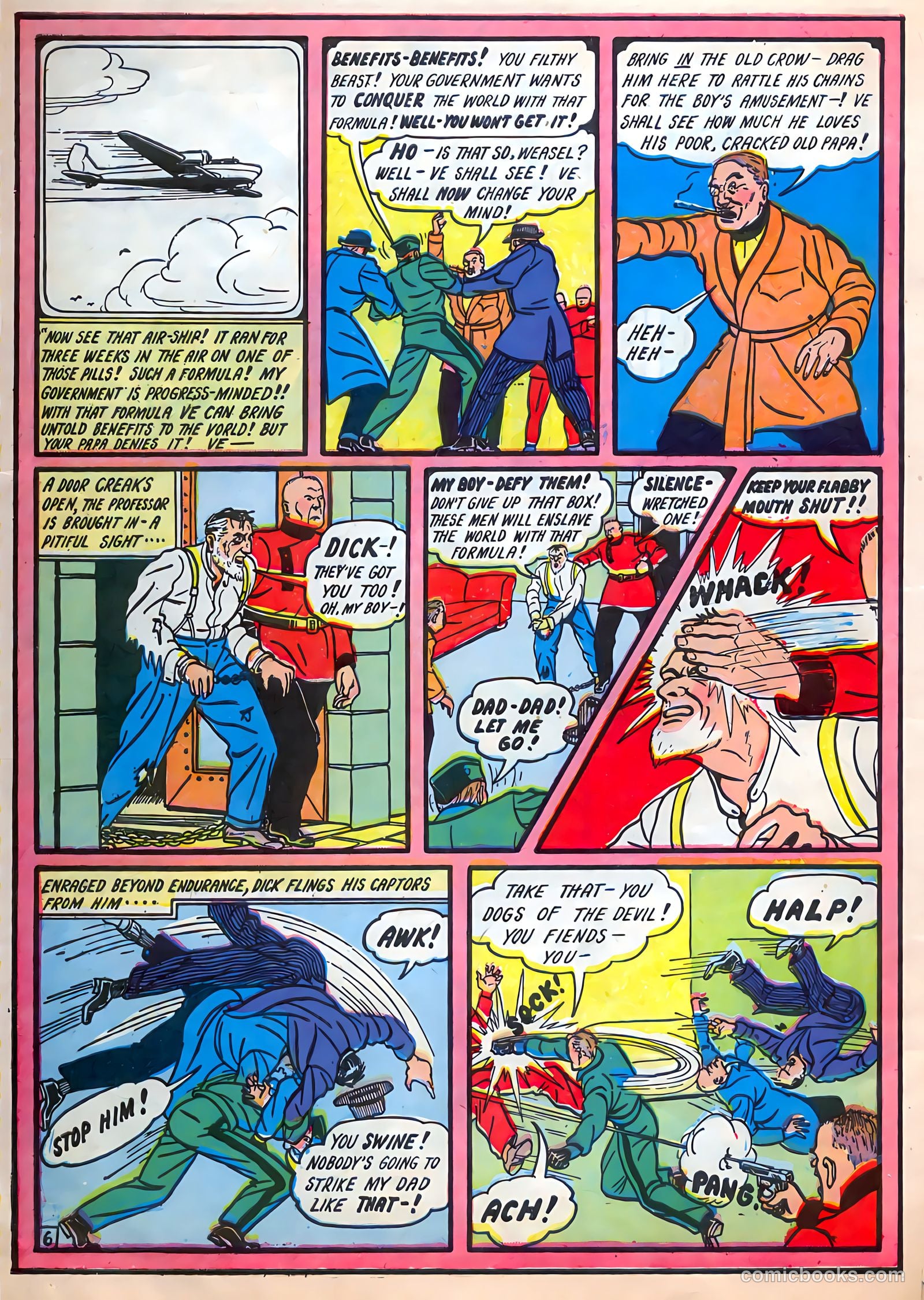 Blue Bolt #11 (1942) — page 8 of 68