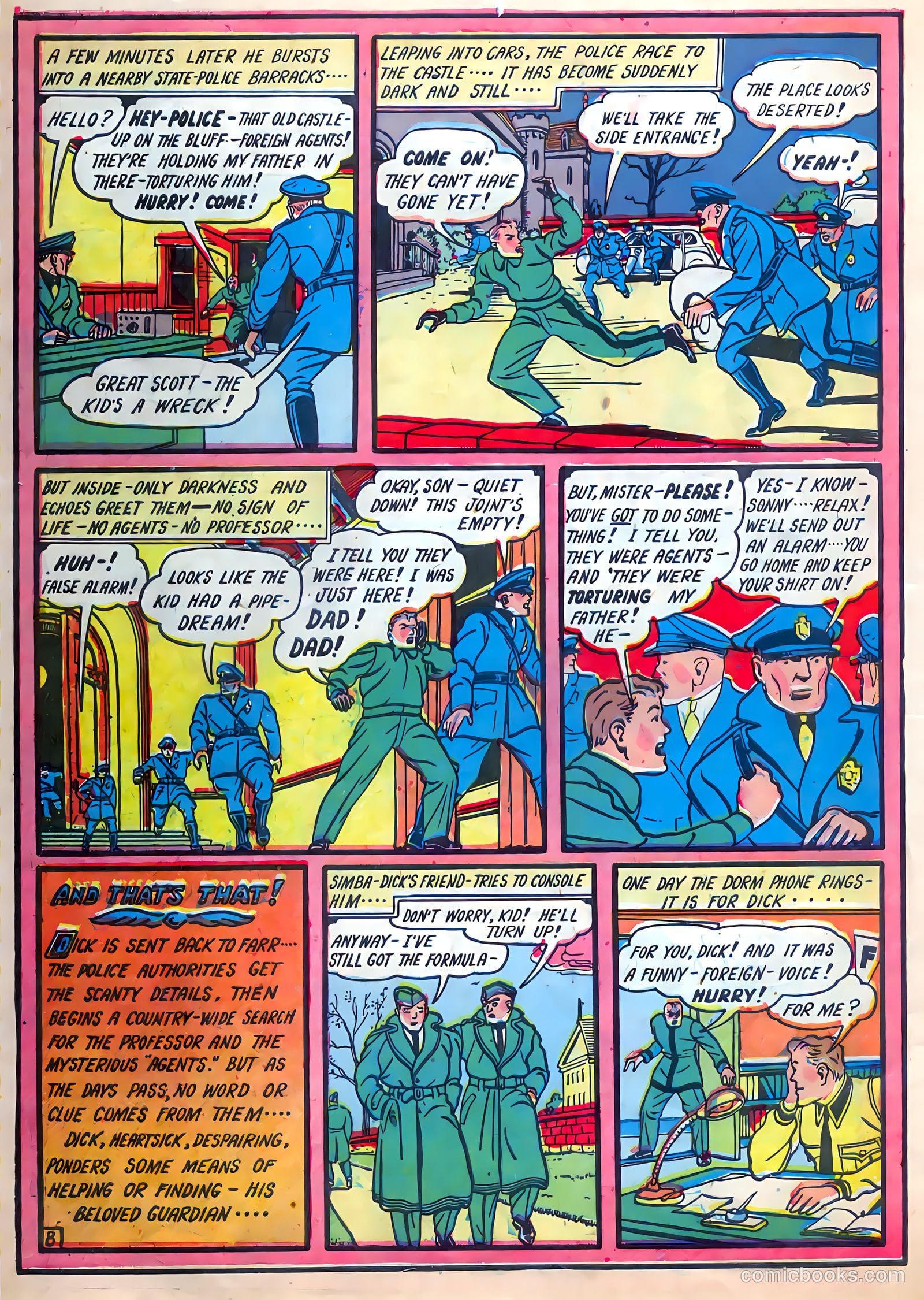 Blue Bolt #11 (1942) — page 10 of 68