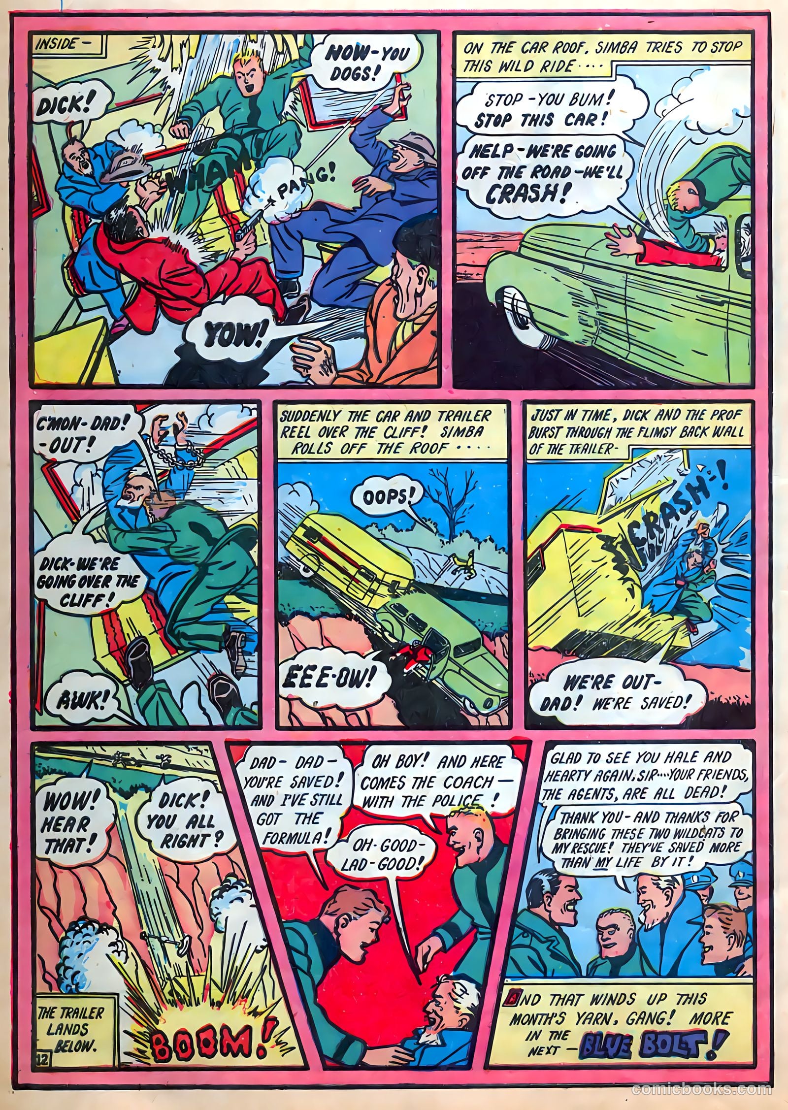 Blue Bolt #11 (1942) — page 14 of 68