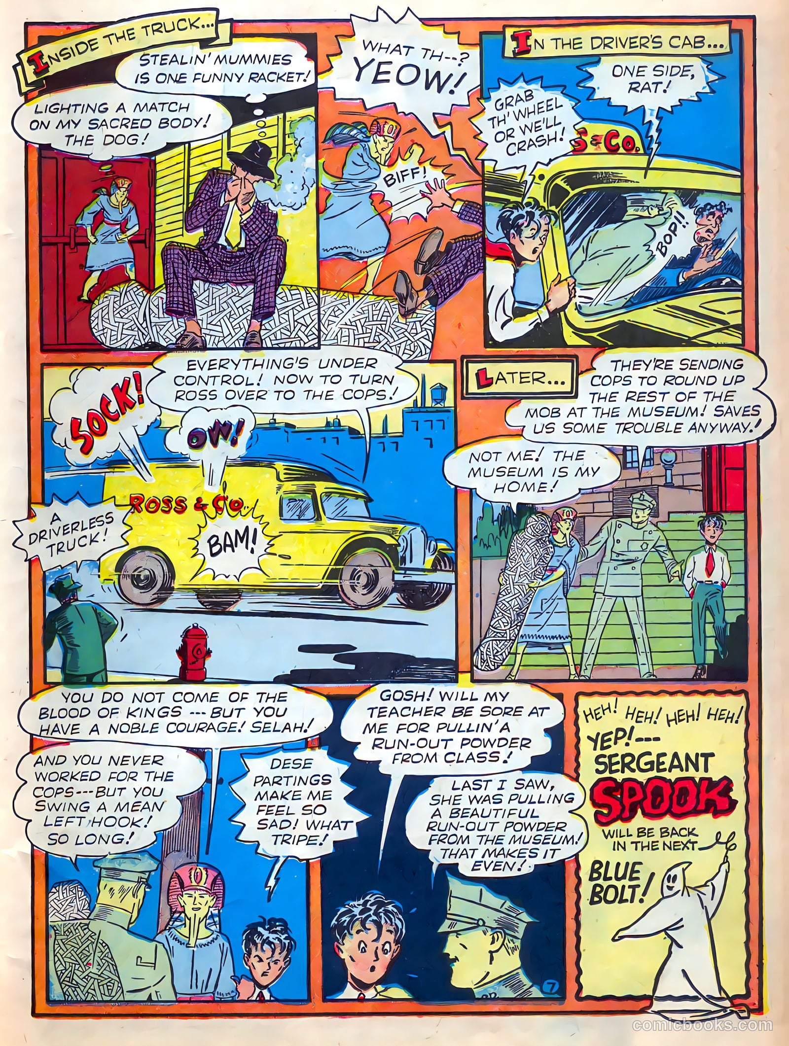Blue Bolt #11 (1942) — page 21 of 68