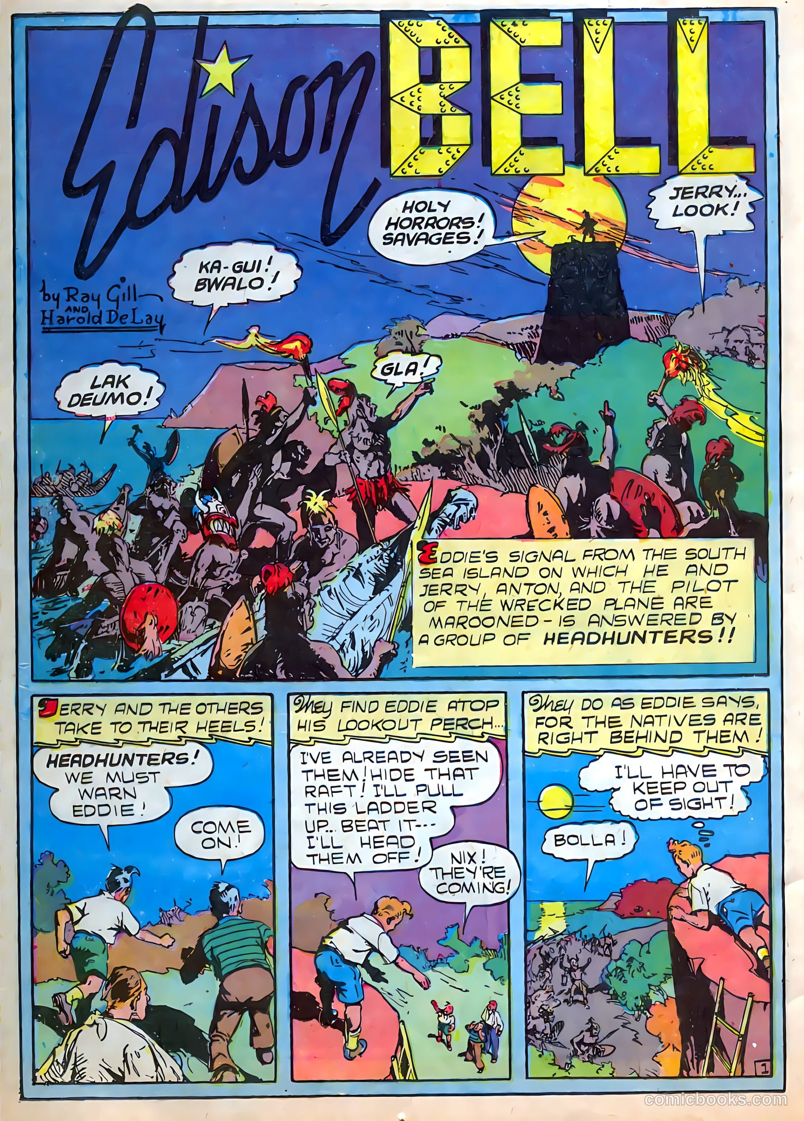 Blue Bolt #11 (1942) — page 22 of 68