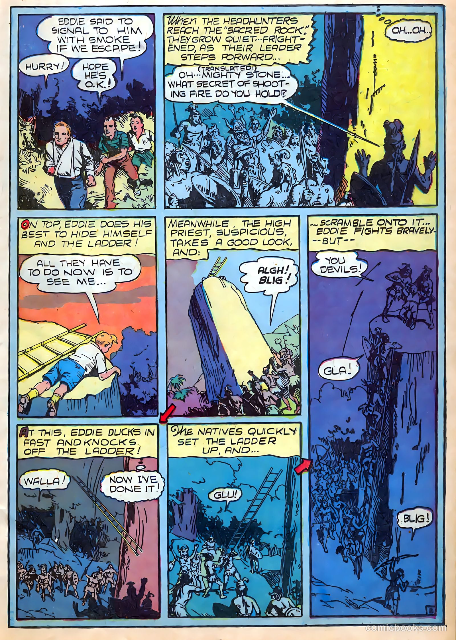 Blue Bolt #11 (1942) — page 23 of 68