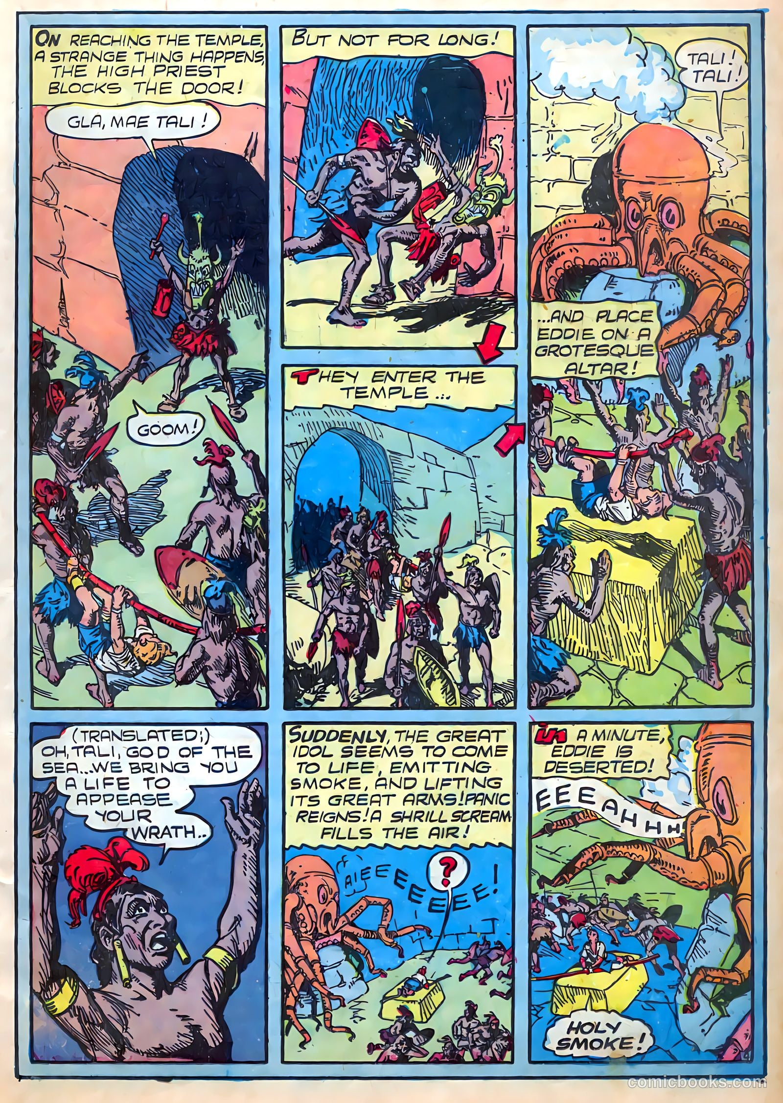 Blue Bolt #11 (1942) — page 25 of 68