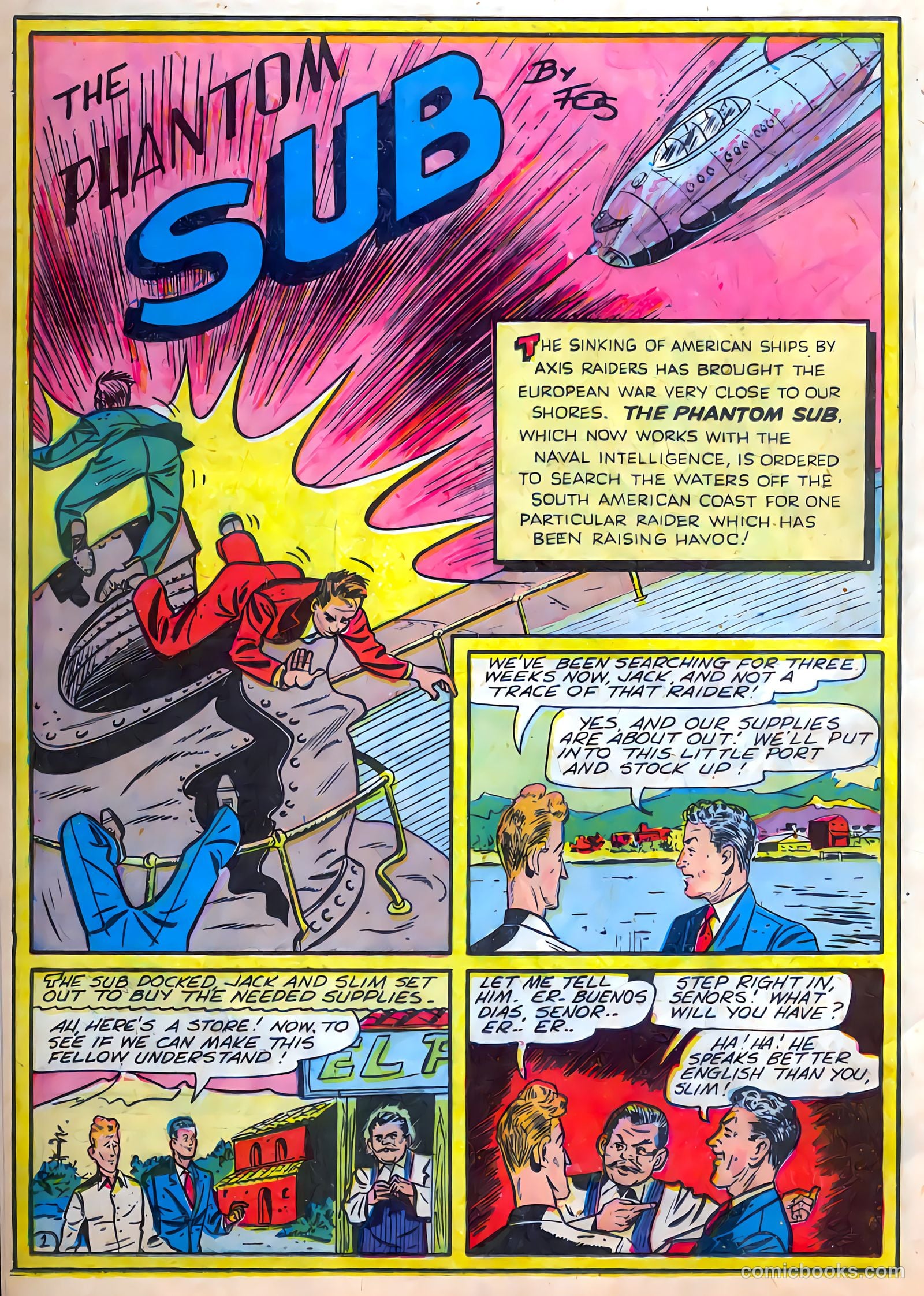 Blue Bolt #11 (1942) — page 28 of 68