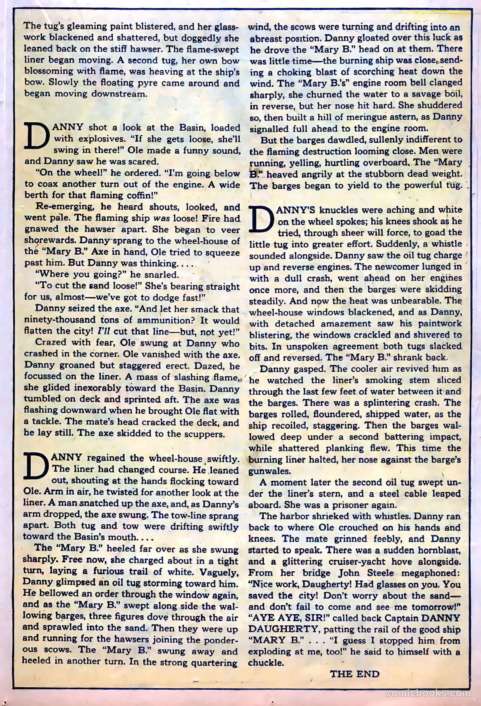 Blue Bolt #11 (1942) — page 35 of 68