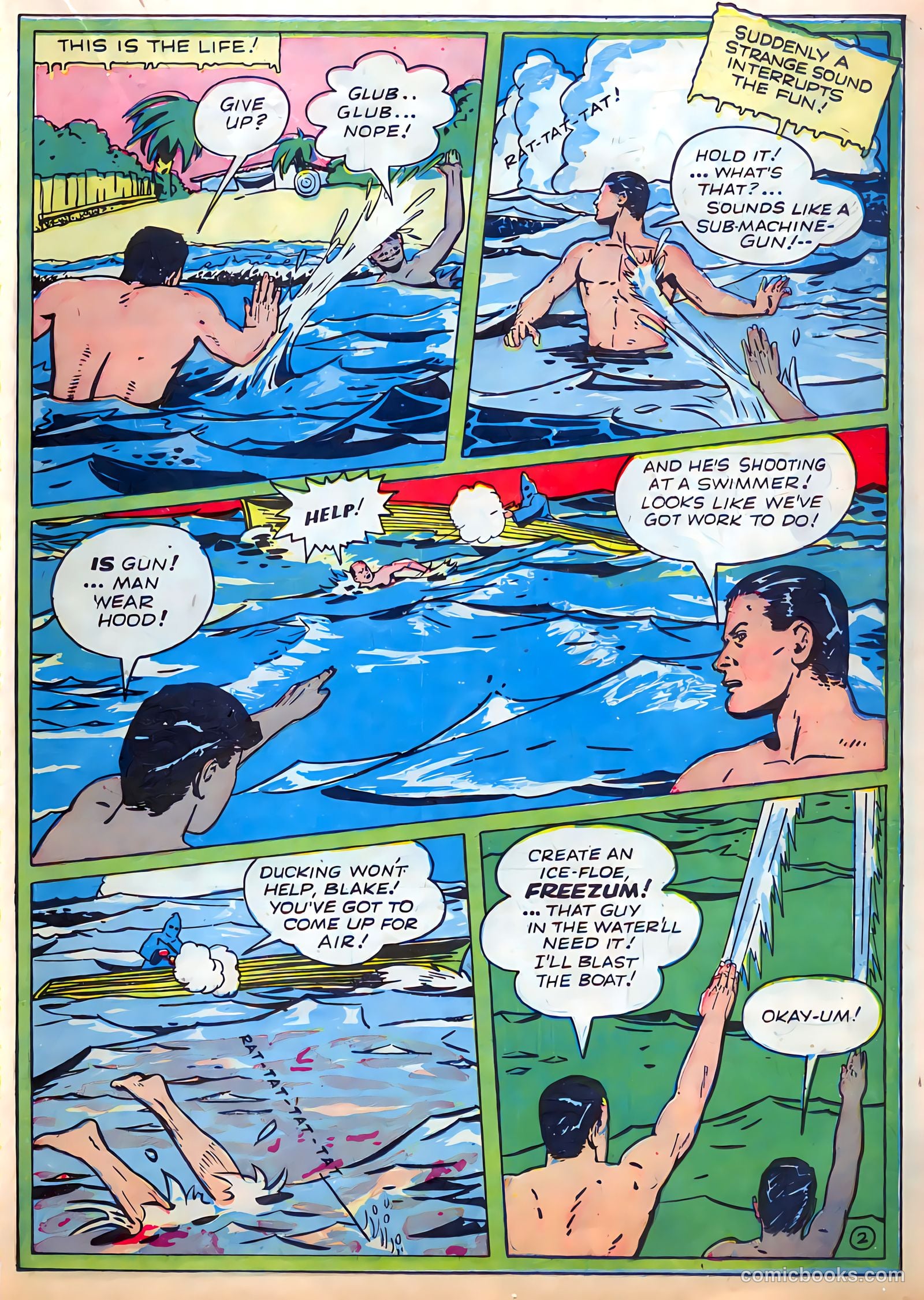 Blue Bolt #11 (1942) — page 37 of 68