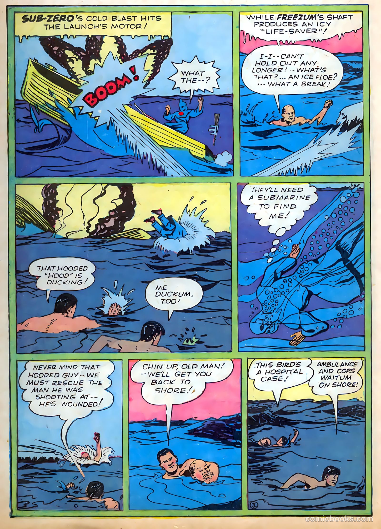 Blue Bolt #11 (1942) — page 38 of 68