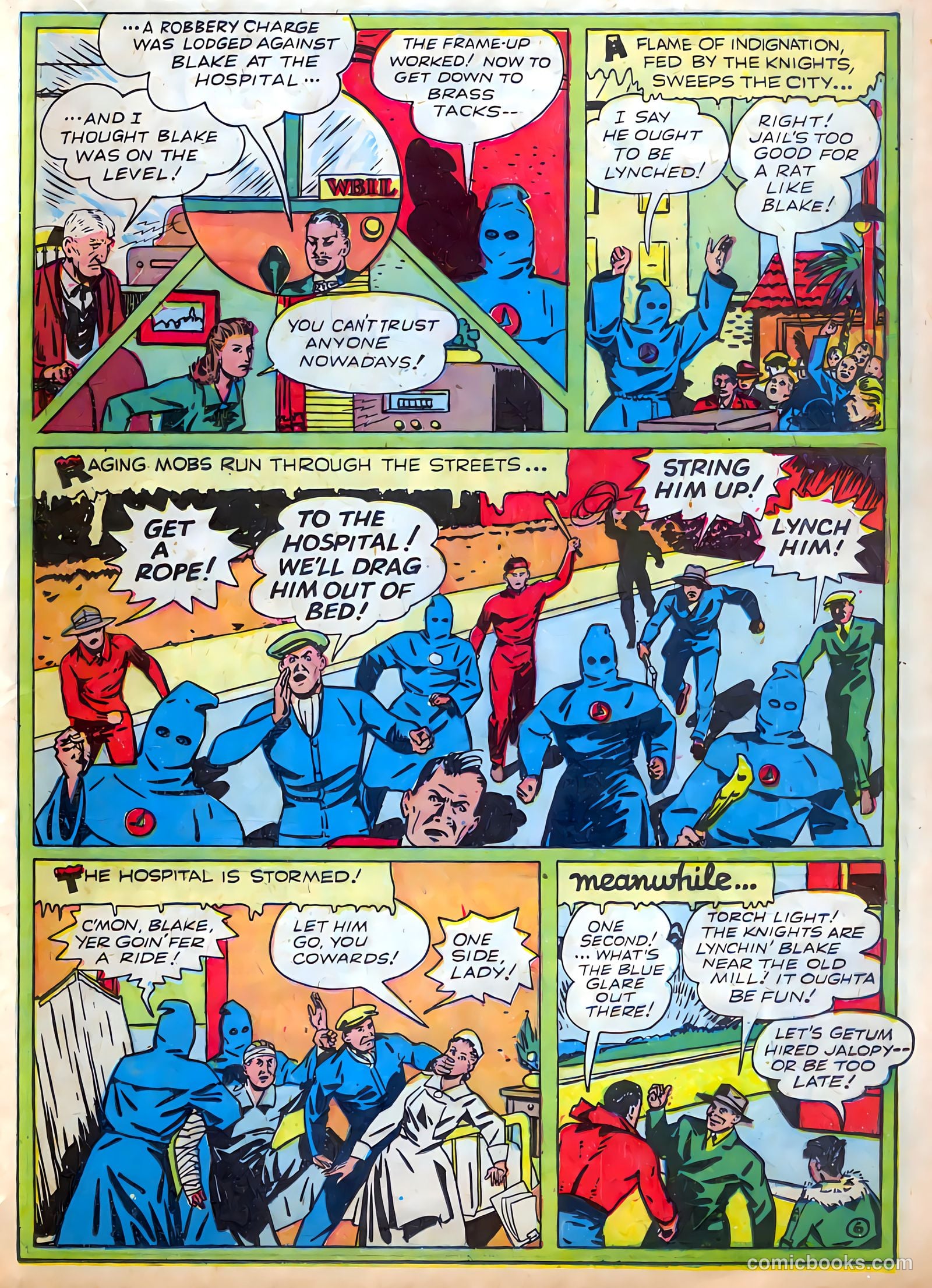 Blue Bolt #11 (1942) — page 41 of 68