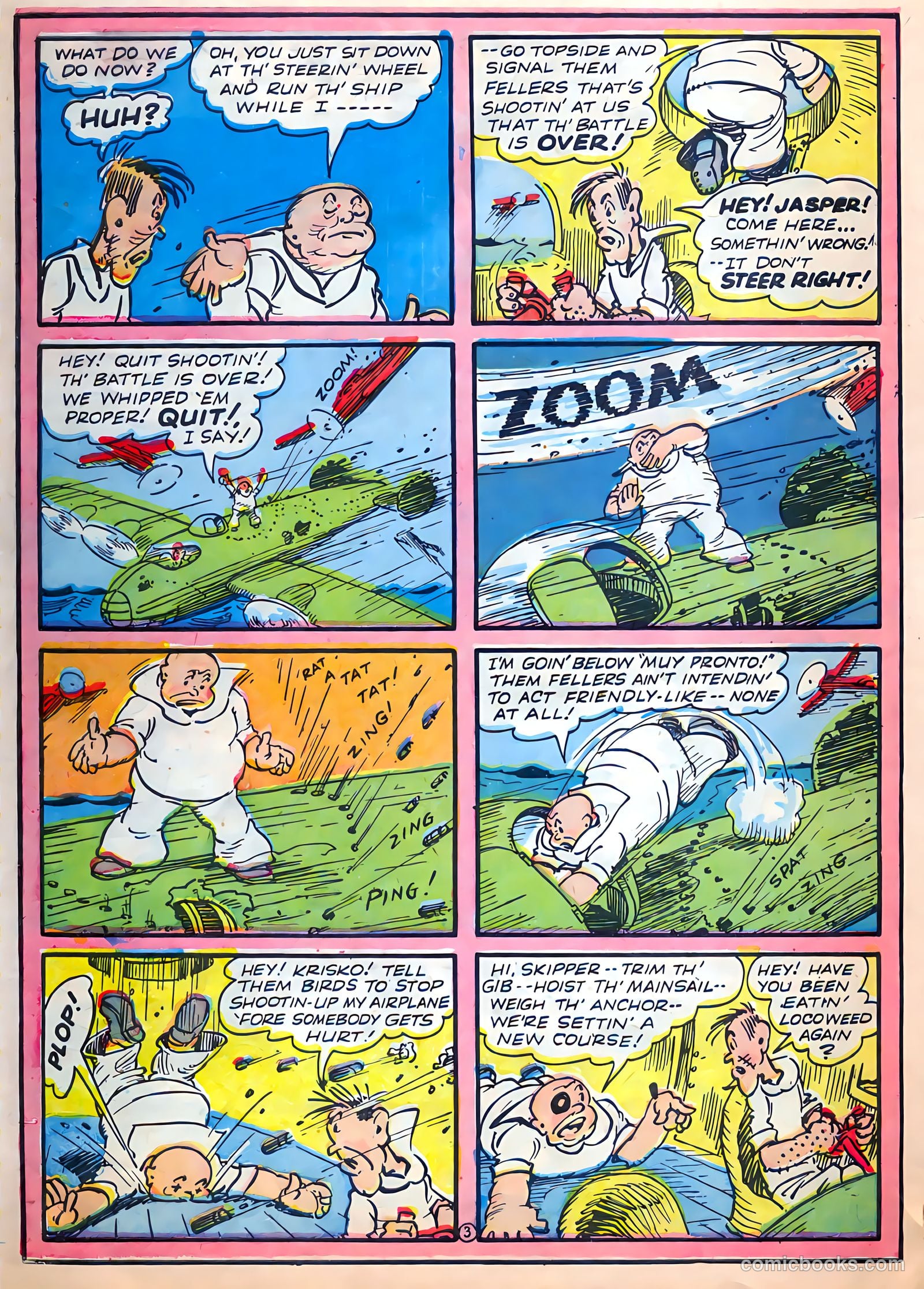 Blue Bolt #11 (1942) — page 56 of 68