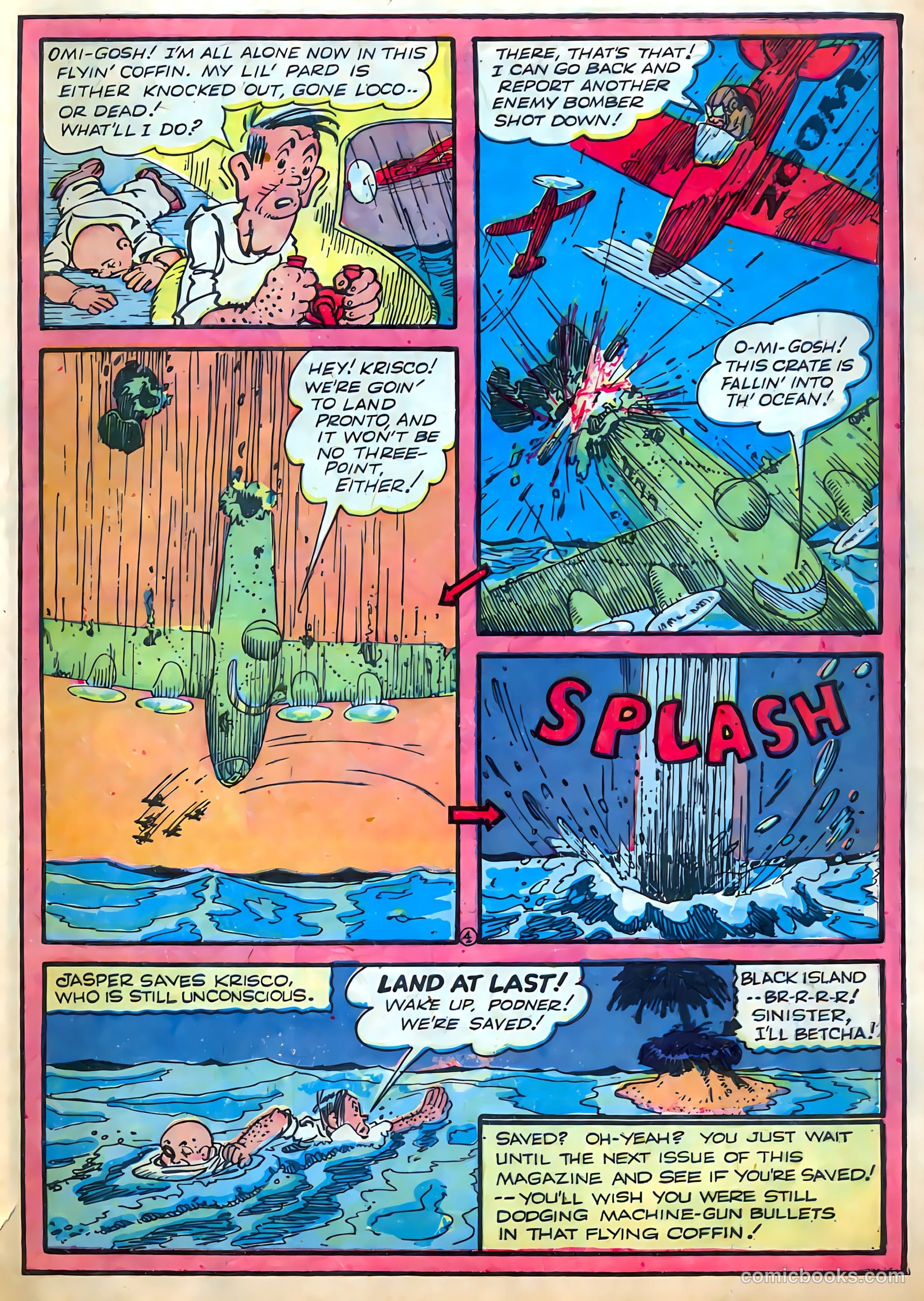 Blue Bolt #11 (1942) — page 57 of 68