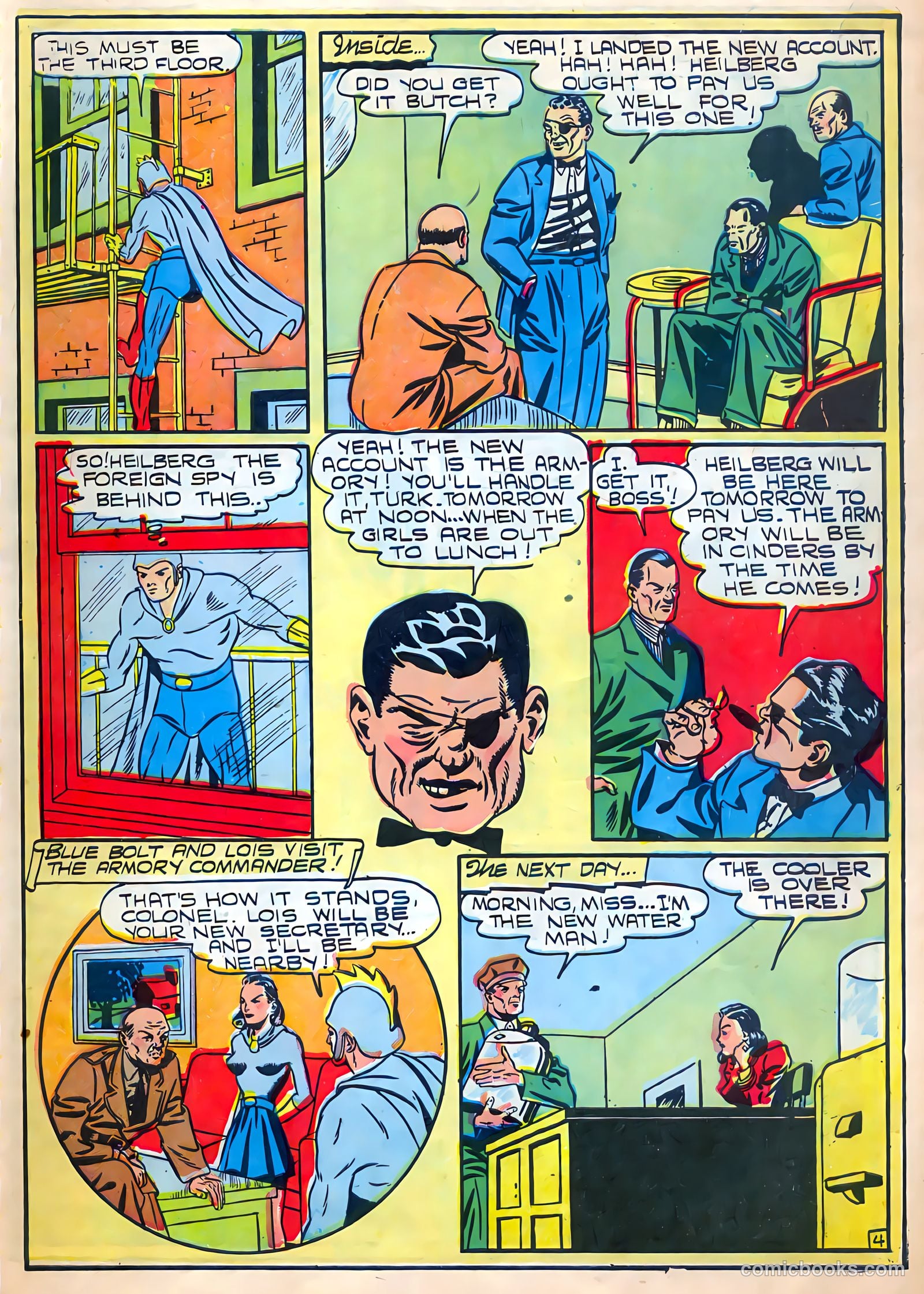 Blue Bolt #11 (1942) — page 61 of 68