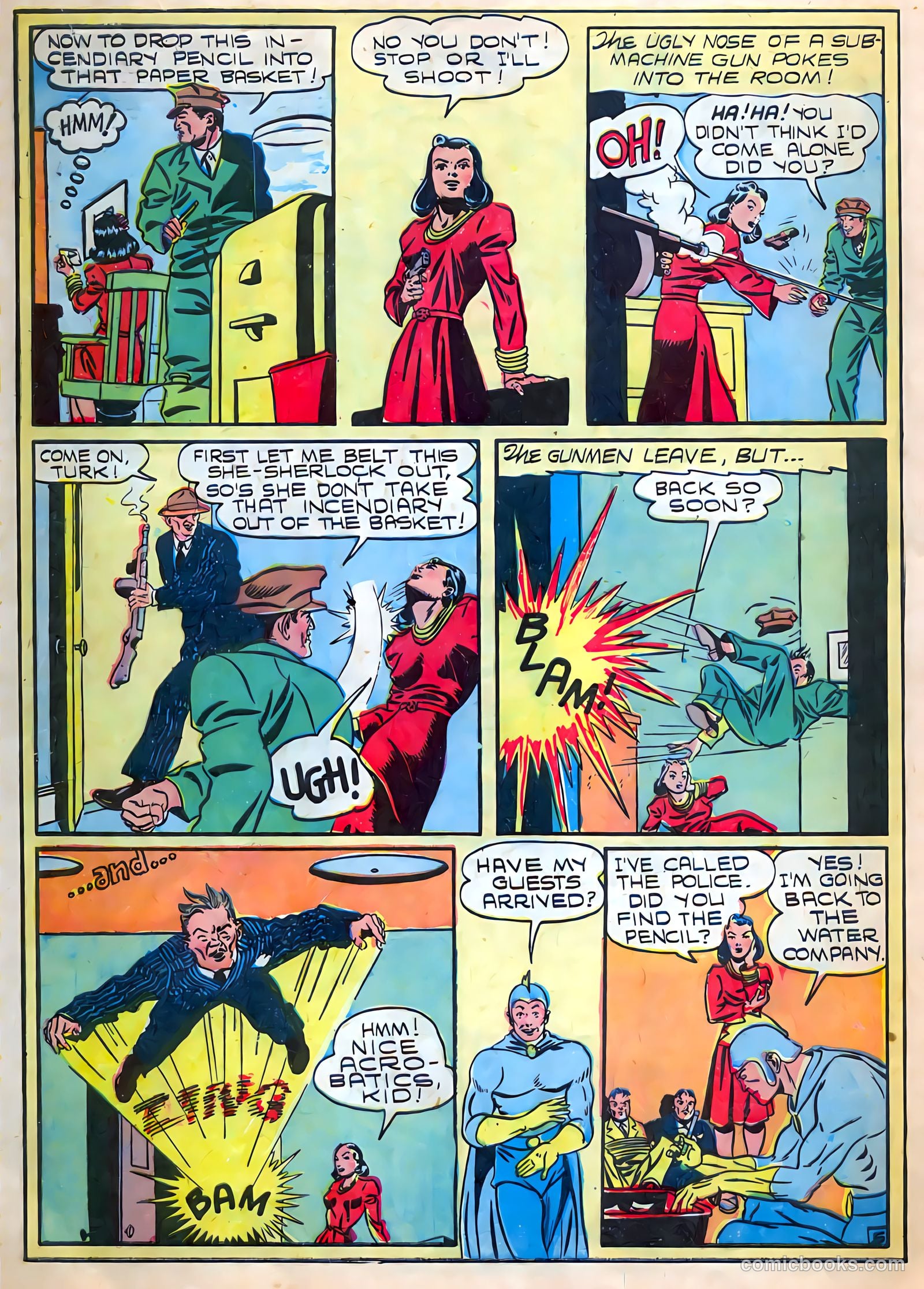 Blue Bolt #11 (1942) — page 62 of 68