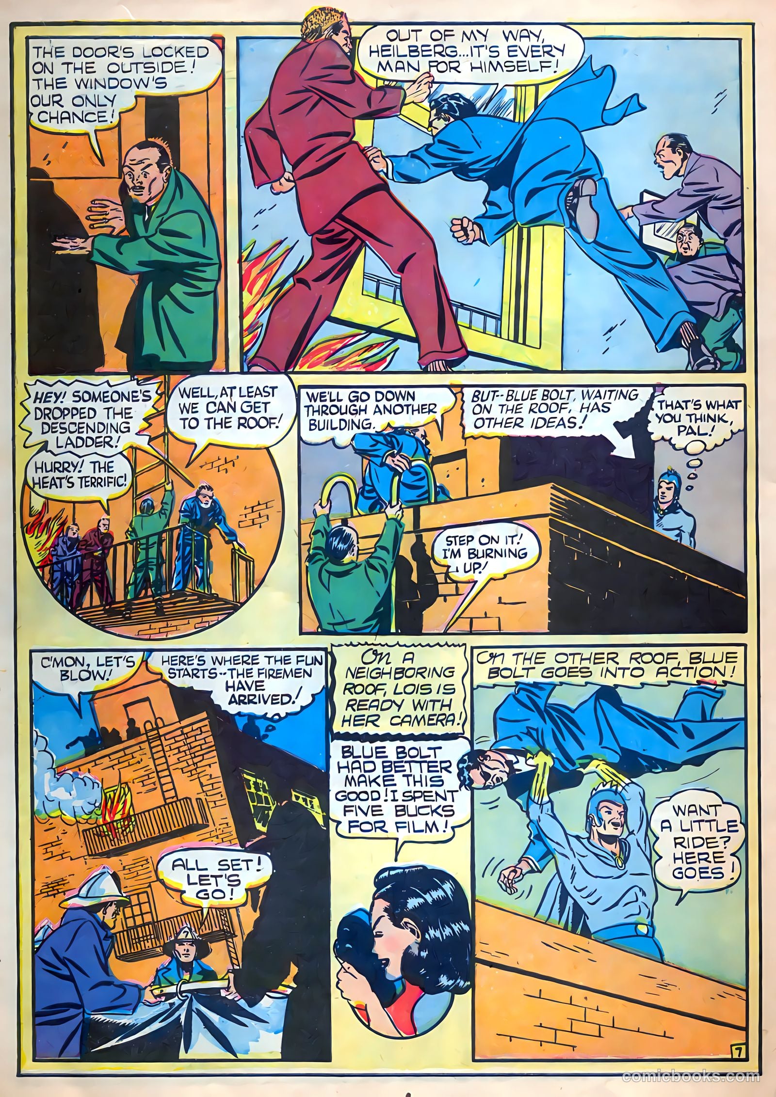 Blue Bolt #11 (1942) — page 64 of 68