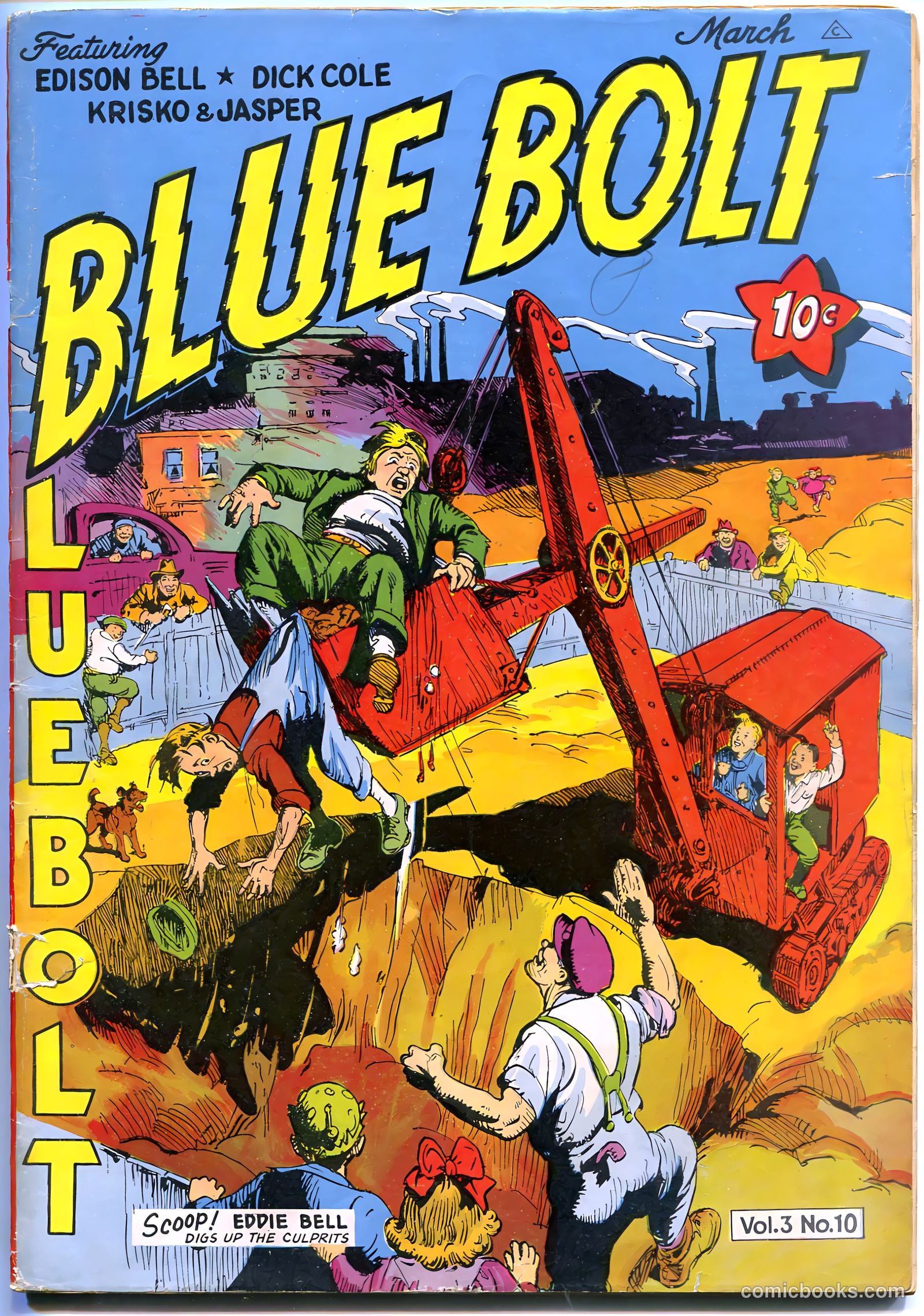 Blue Bolt #10