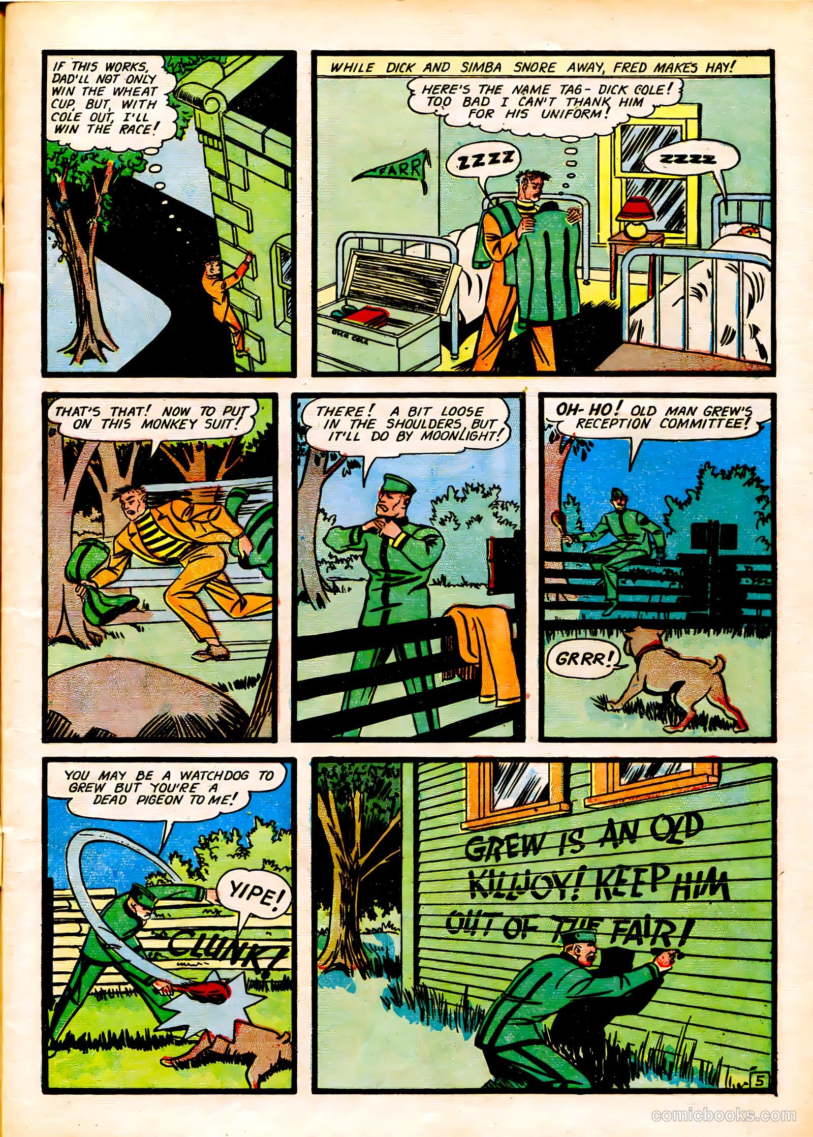 Blue Bolt #10 (1948) — page 7 of 68