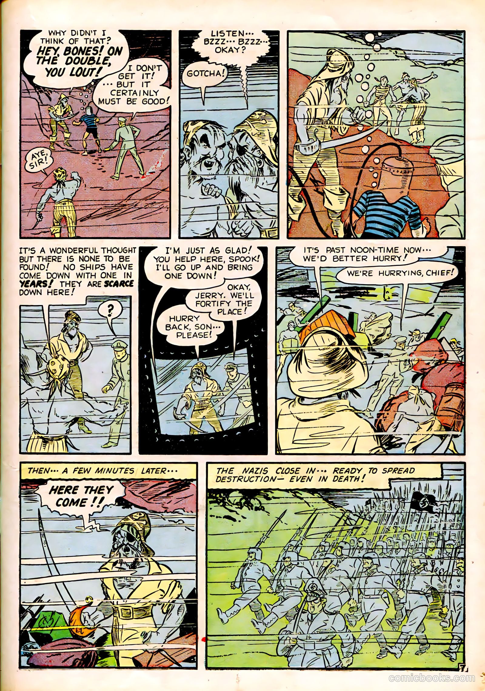 Blue Bolt #10 (1948) — page 21 of 68