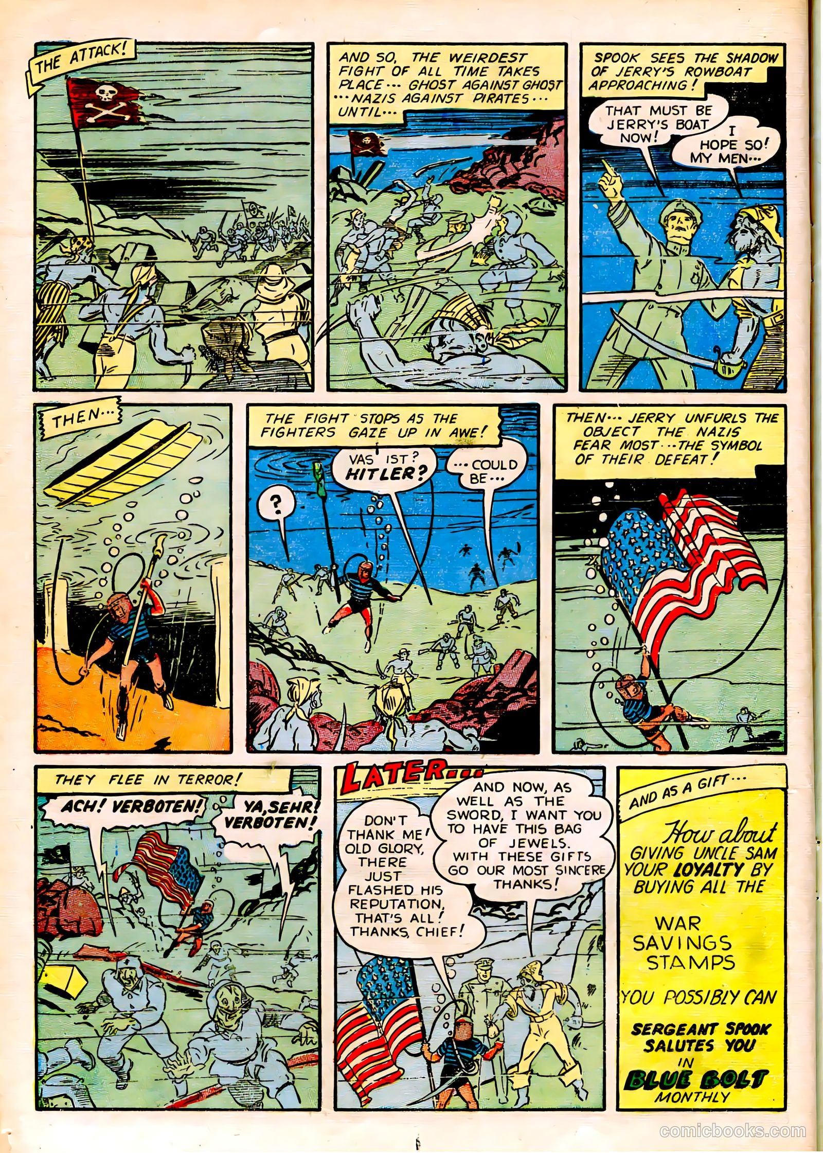 Blue Bolt #10 (1948) — page 22 of 68