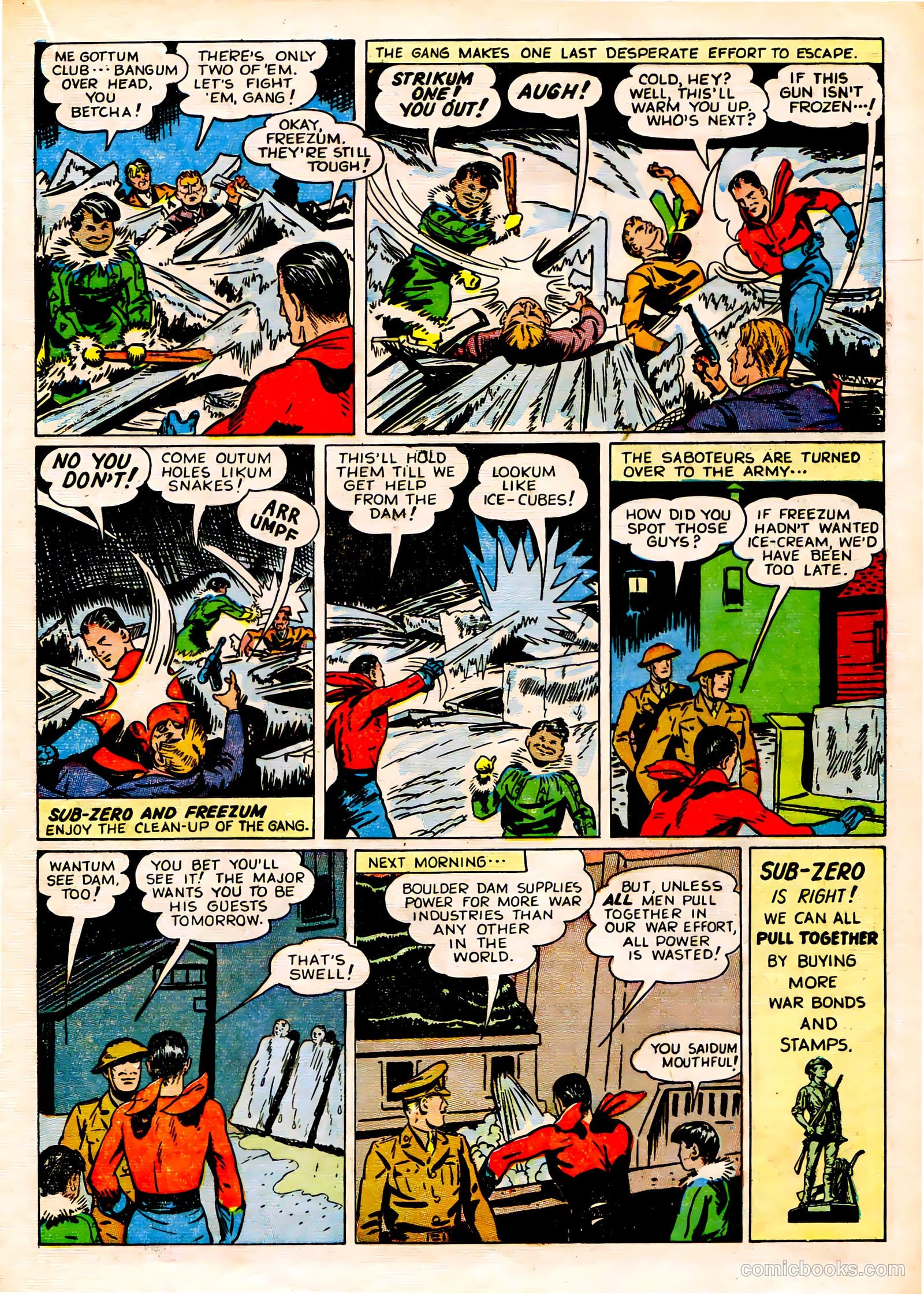 Blue Bolt #10 (1948) — page 33 of 68