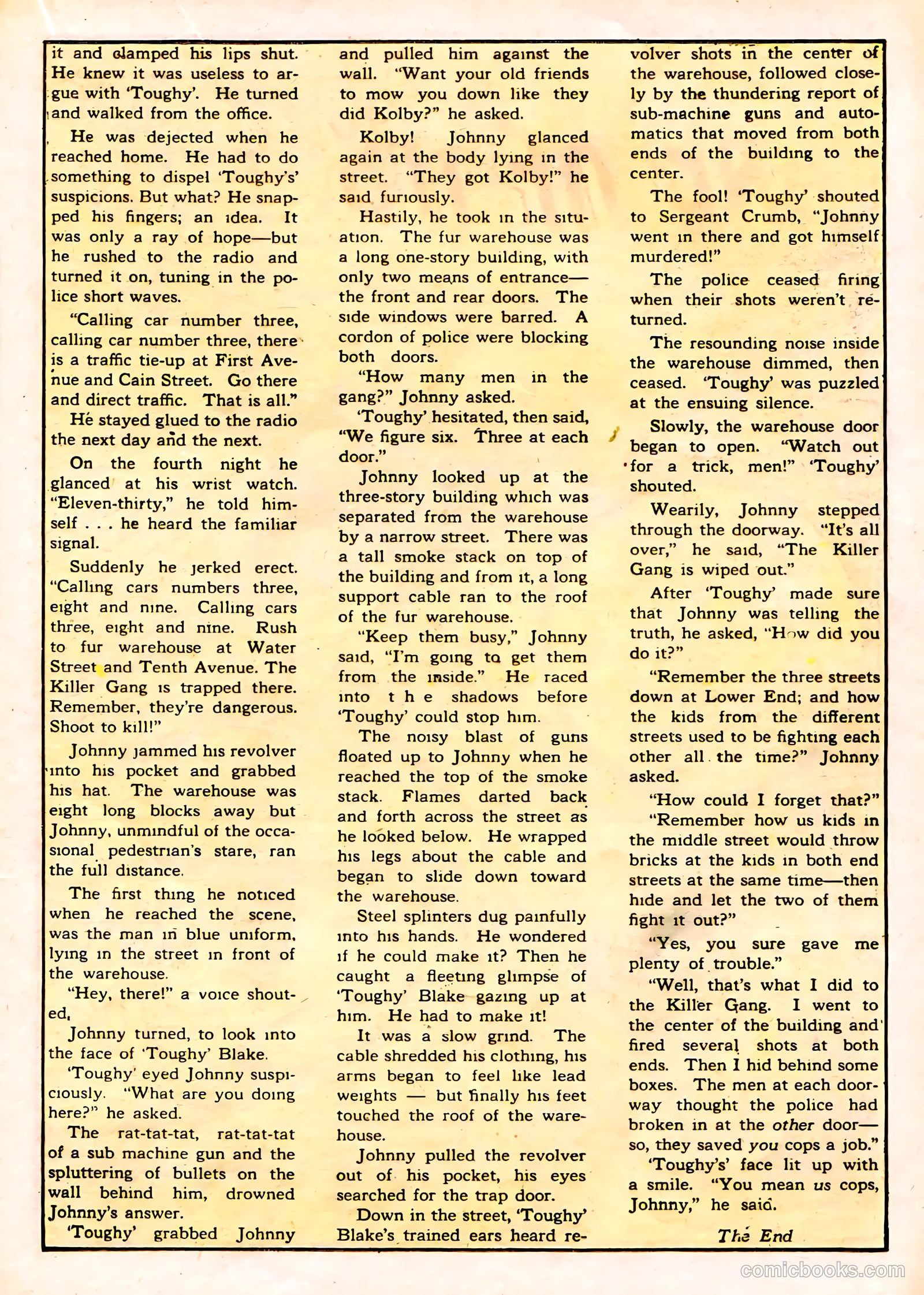 Blue Bolt #10 (1948) — page 35 of 68