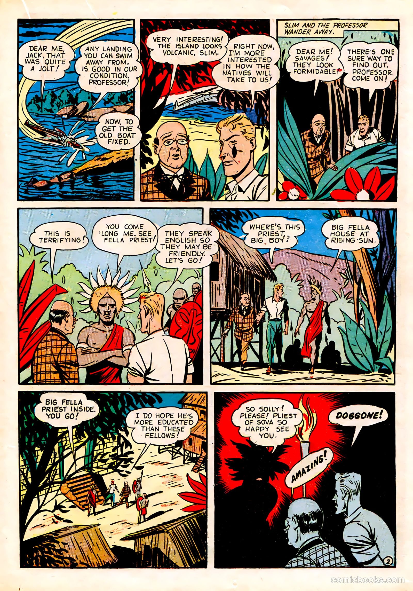 Blue Bolt #10 (1948) — page 37 of 68