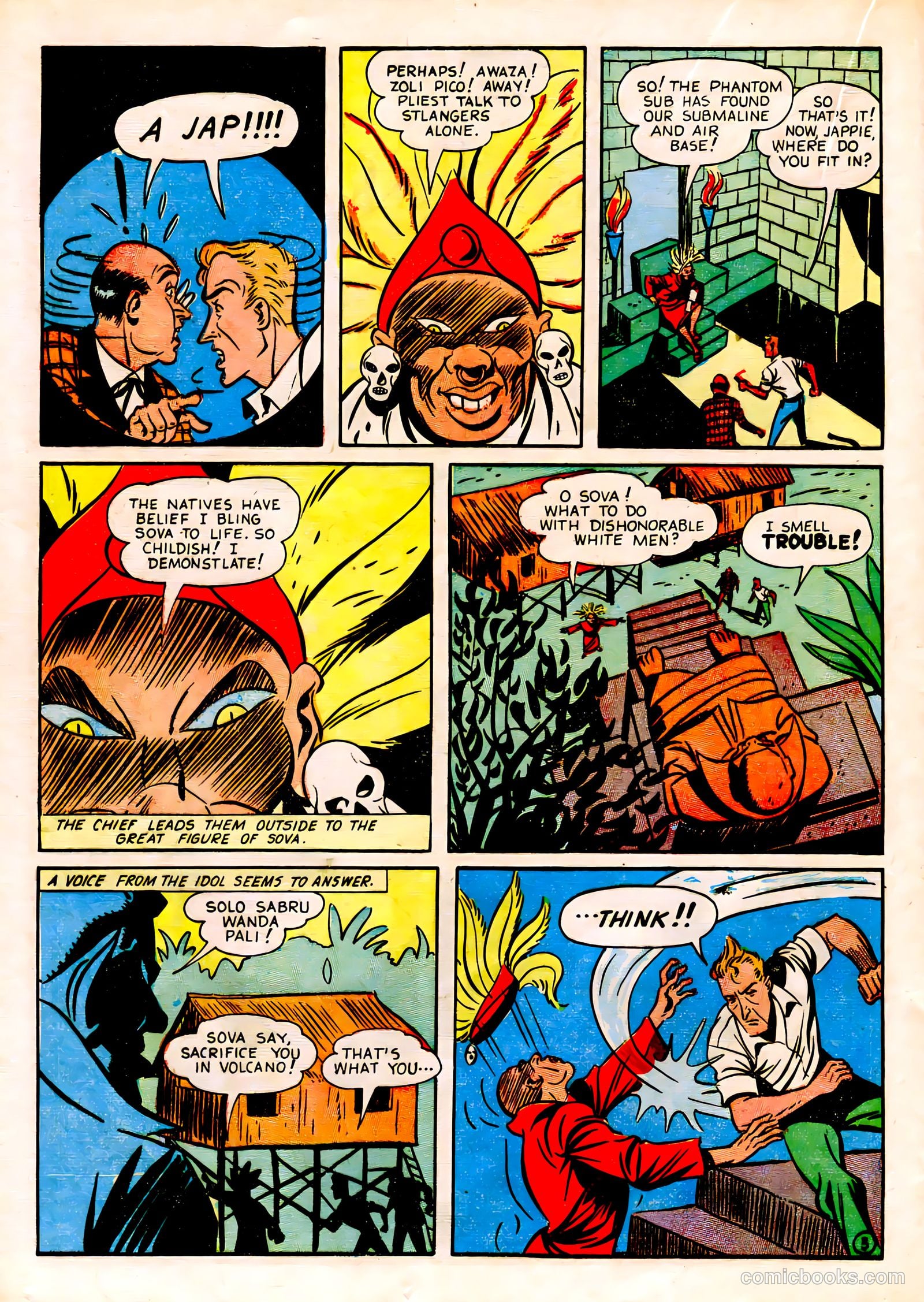 Blue Bolt #10 (1948) — page 38 of 68