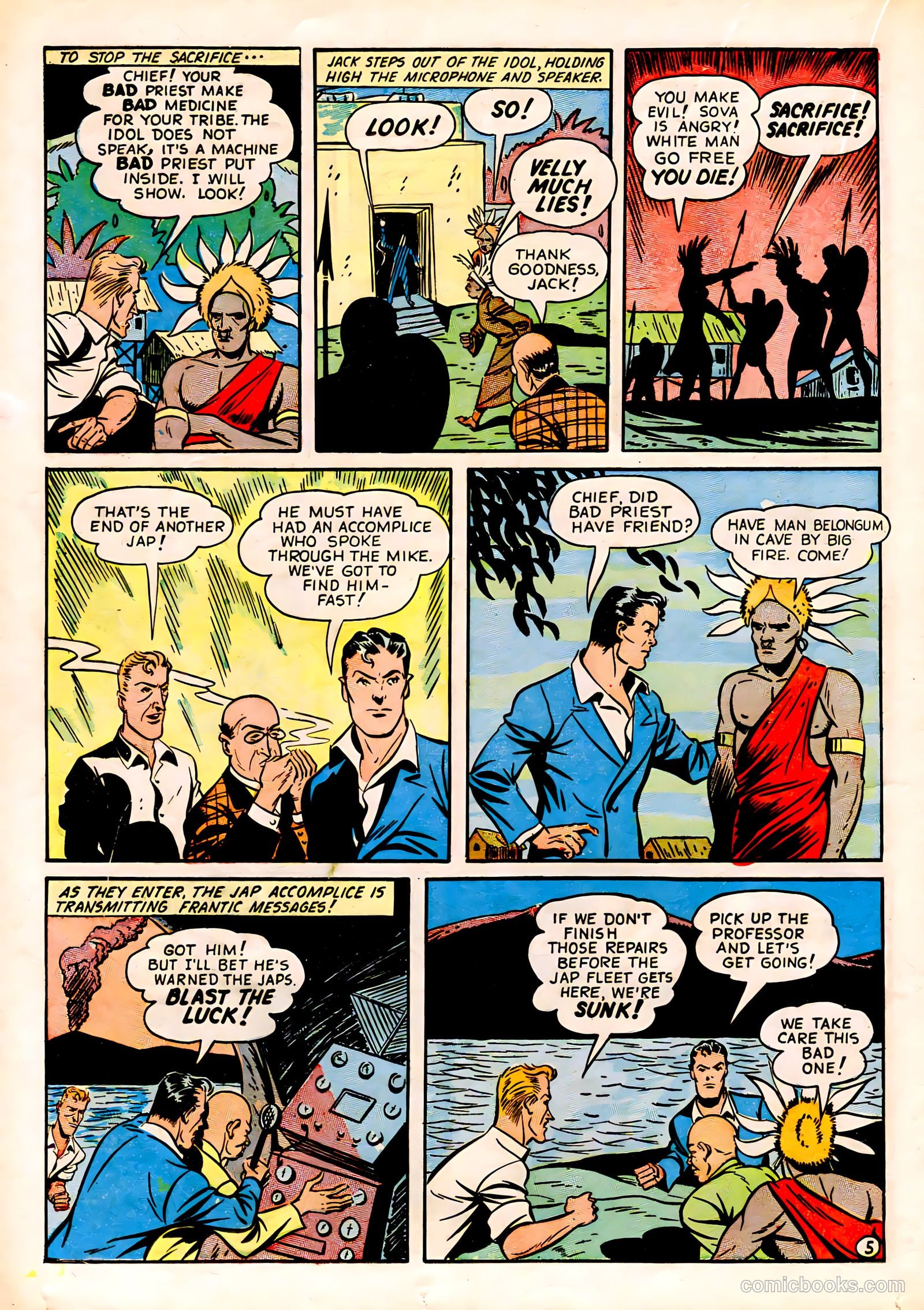 Blue Bolt #10 (1948) — page 40 of 68