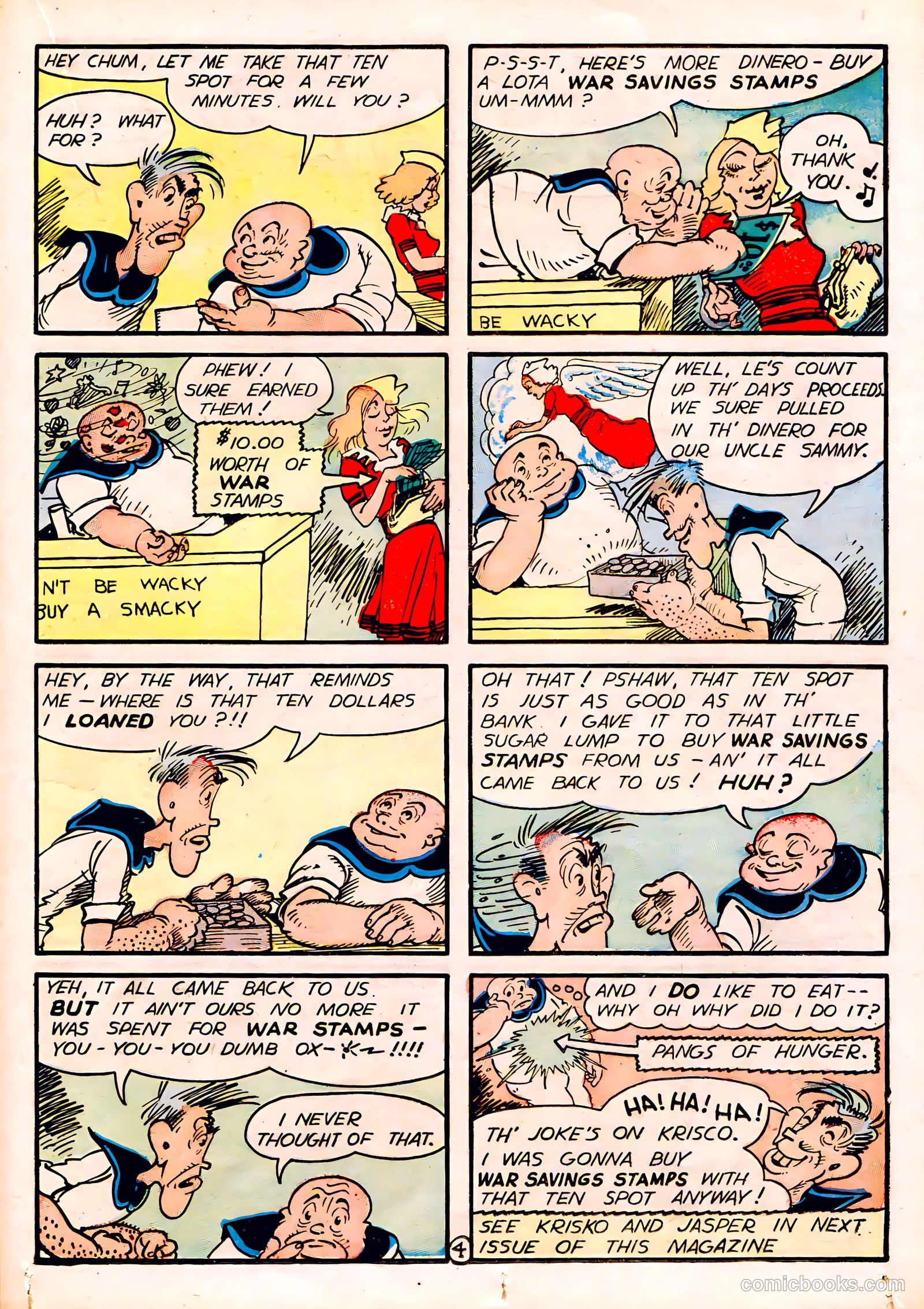 Blue Bolt #10 (1948) — page 45 of 68