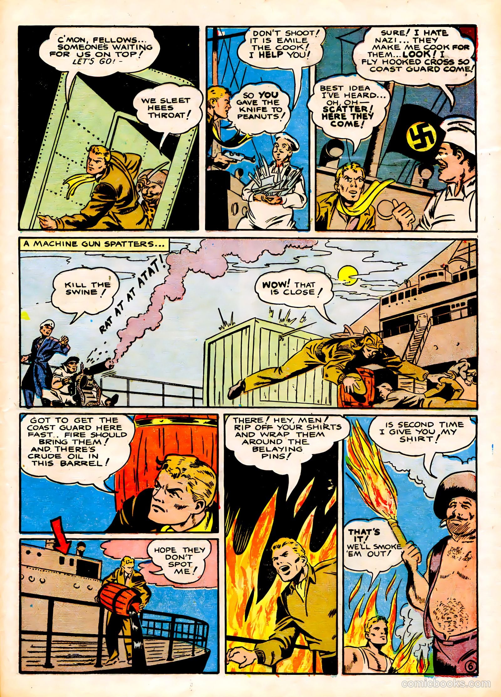 Blue Bolt #10 (1948) — page 57 of 68