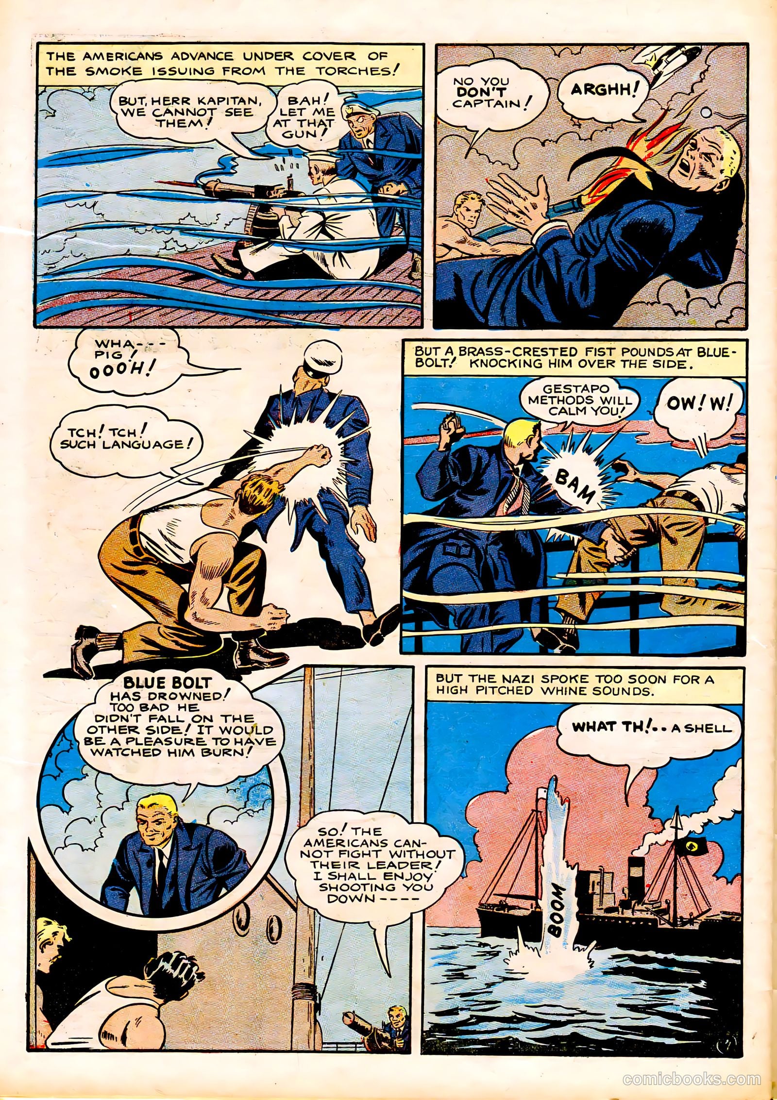 Blue Bolt #10 (1948) — page 58 of 68