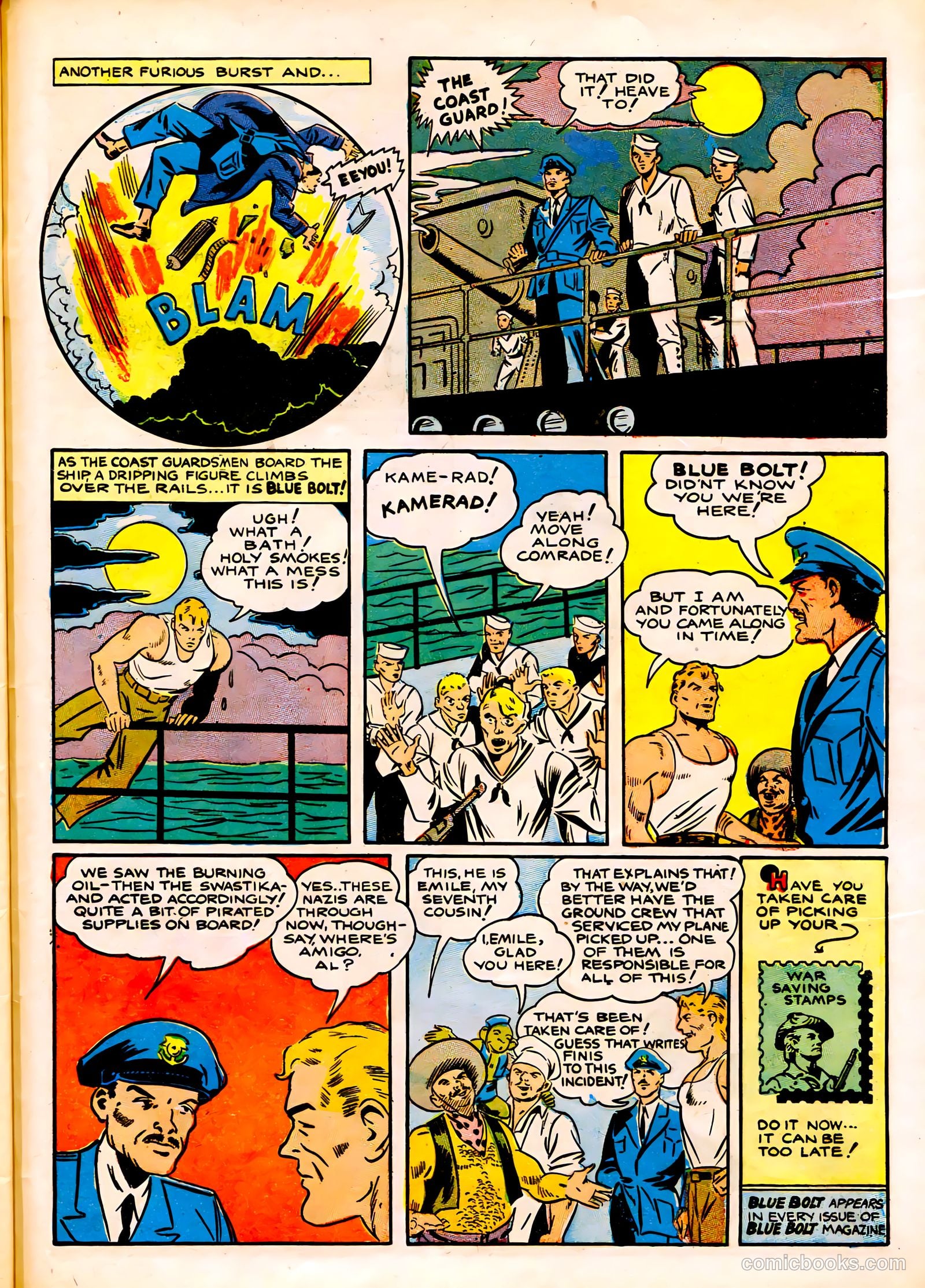 Blue Bolt #10 (1948) — page 59 of 68