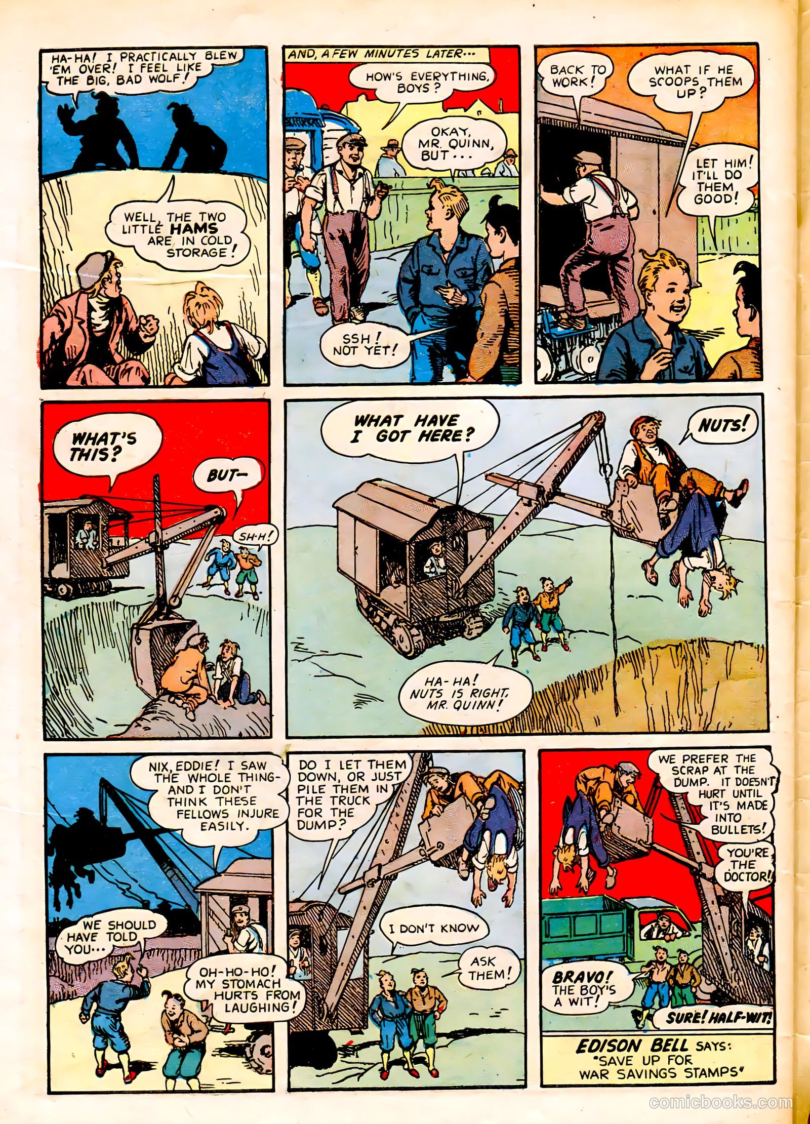 Blue Bolt #10 (1948) — page 64 of 68