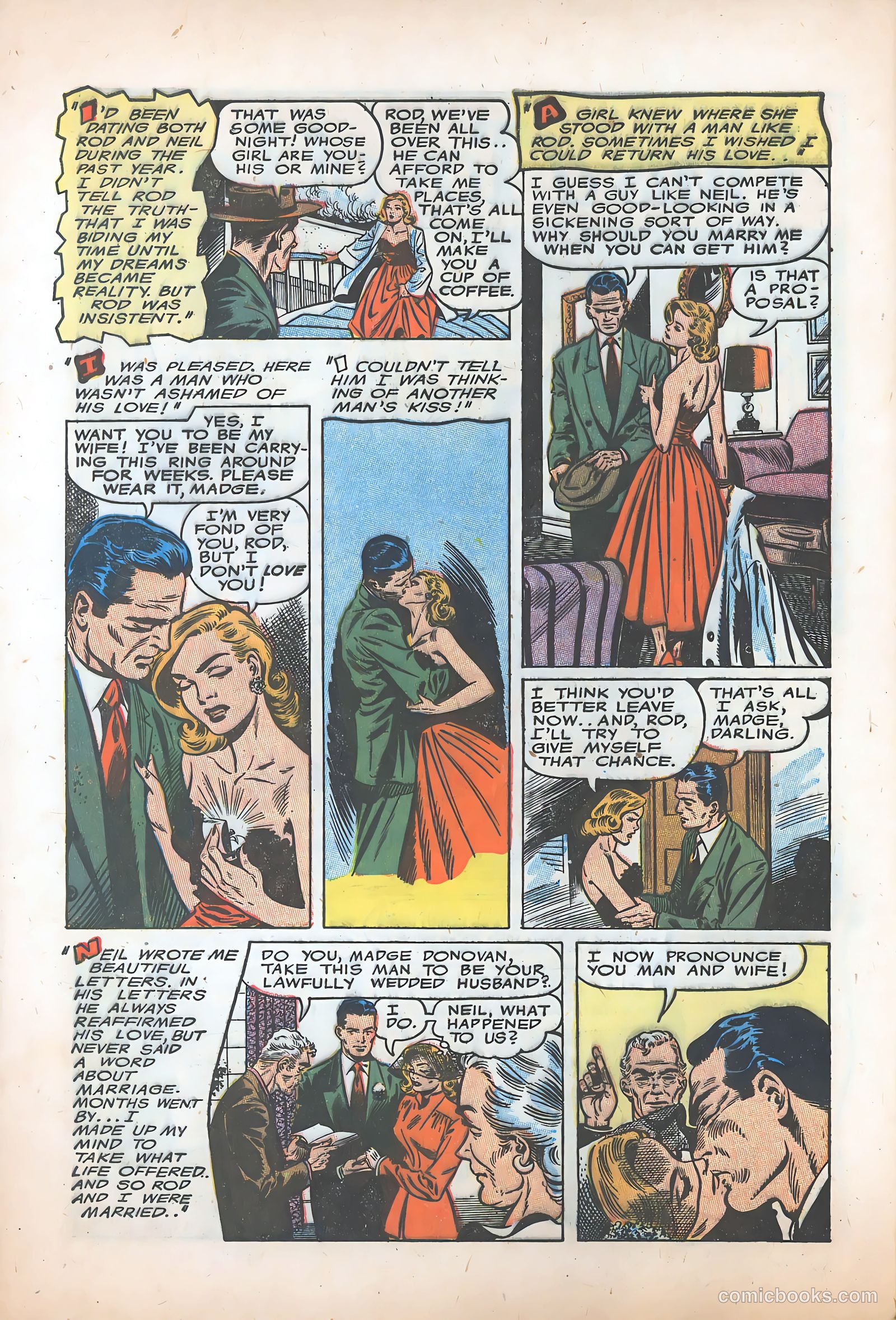 Teen-Age Romances #40 (1949) — page 4 of 36
