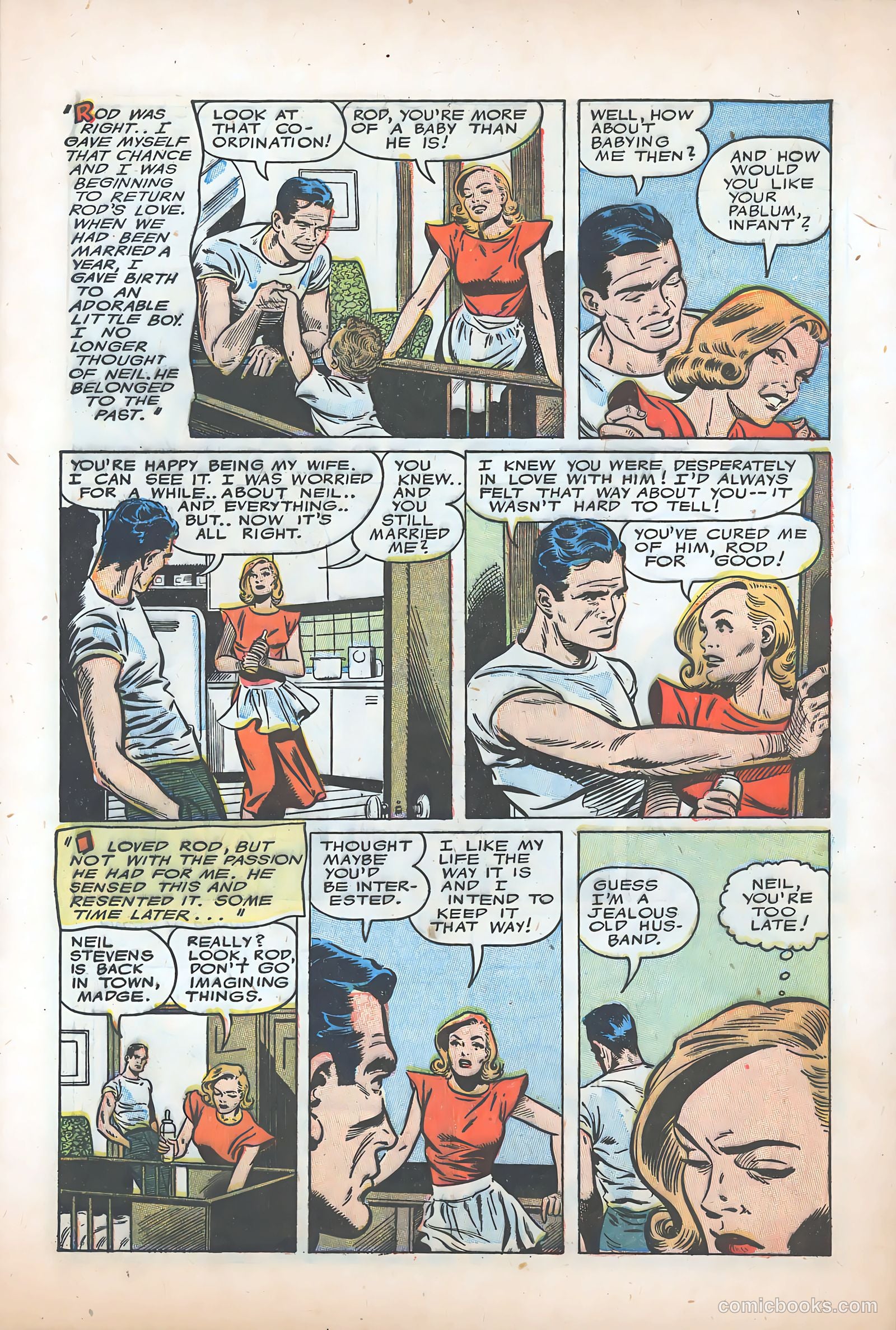 Teen-Age Romances #40 (1949) — page 5 of 36