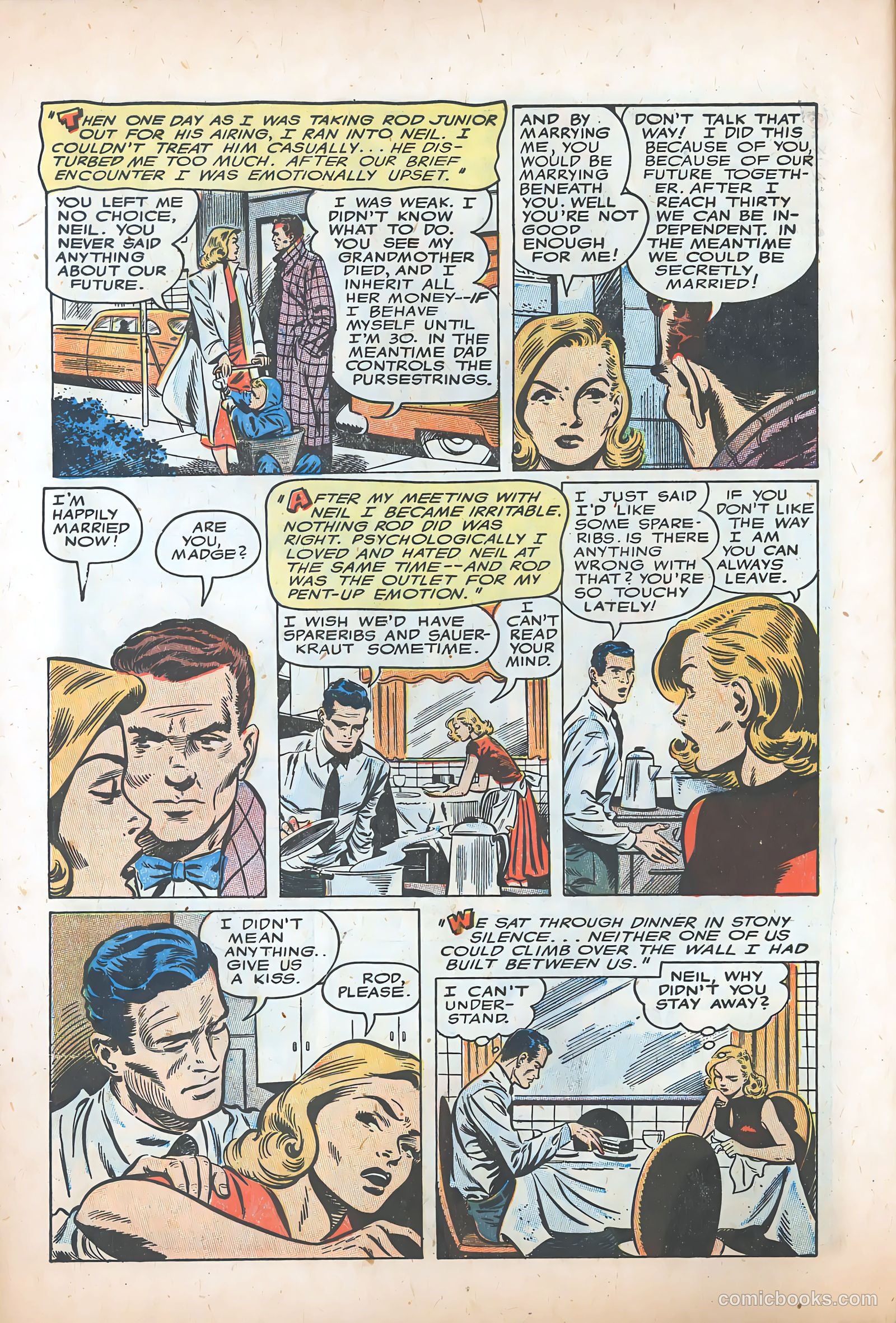 Teen-Age Romances #40 (1949) — page 6 of 36