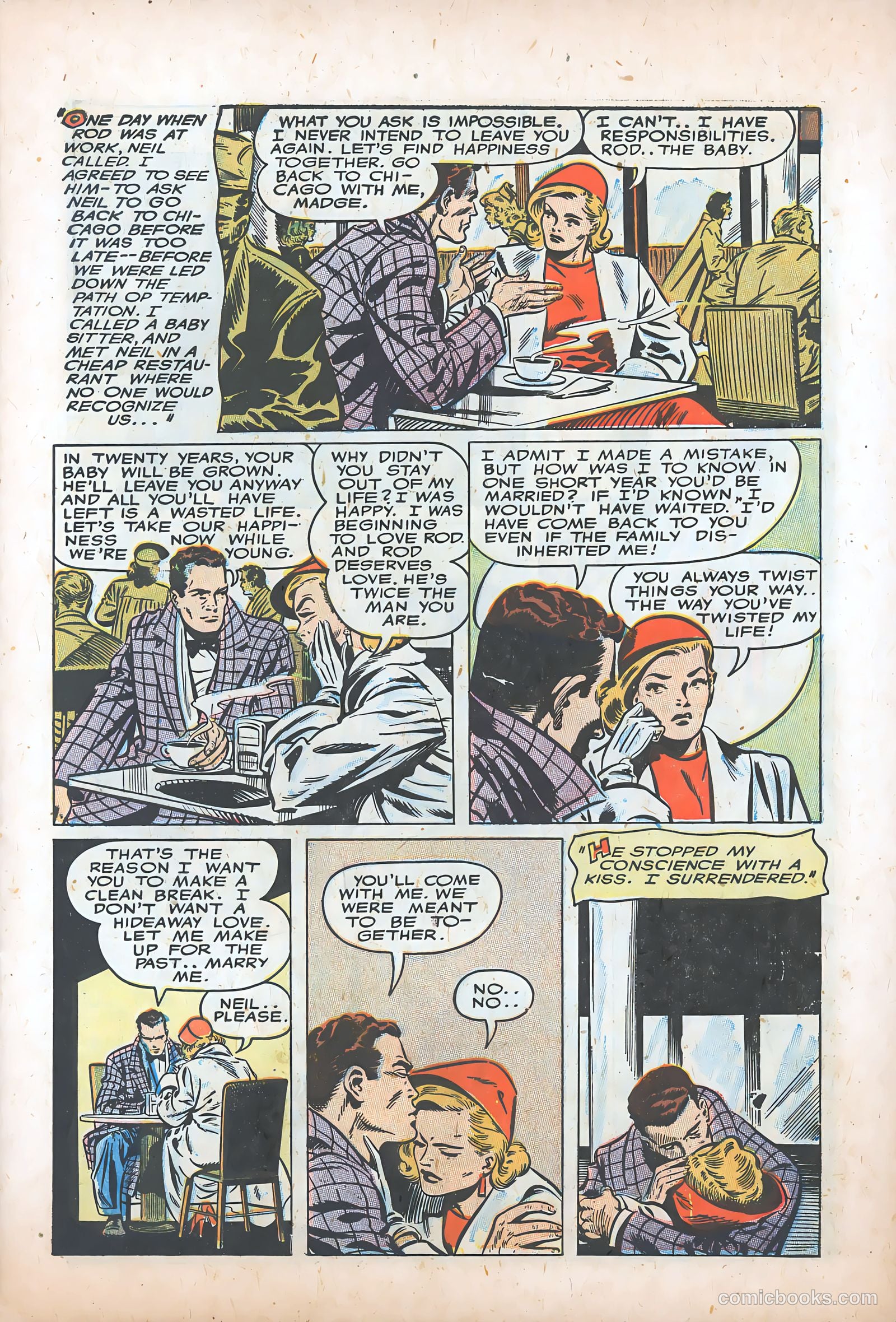 Teen-Age Romances #40 (1949) — page 7 of 36