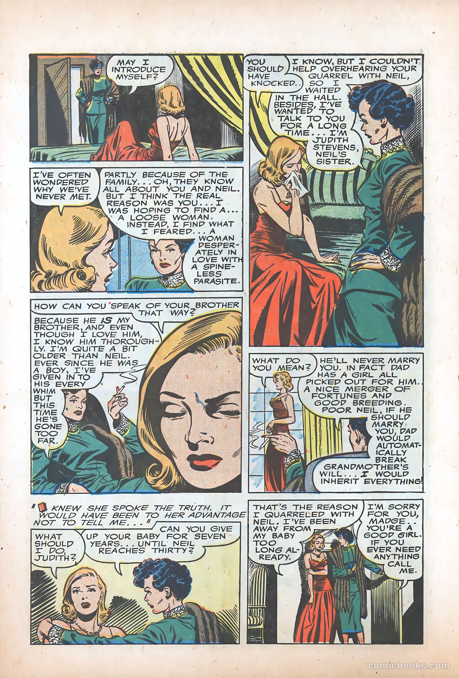 Teen-Age Romances #40 (1949) — page 10 of 36