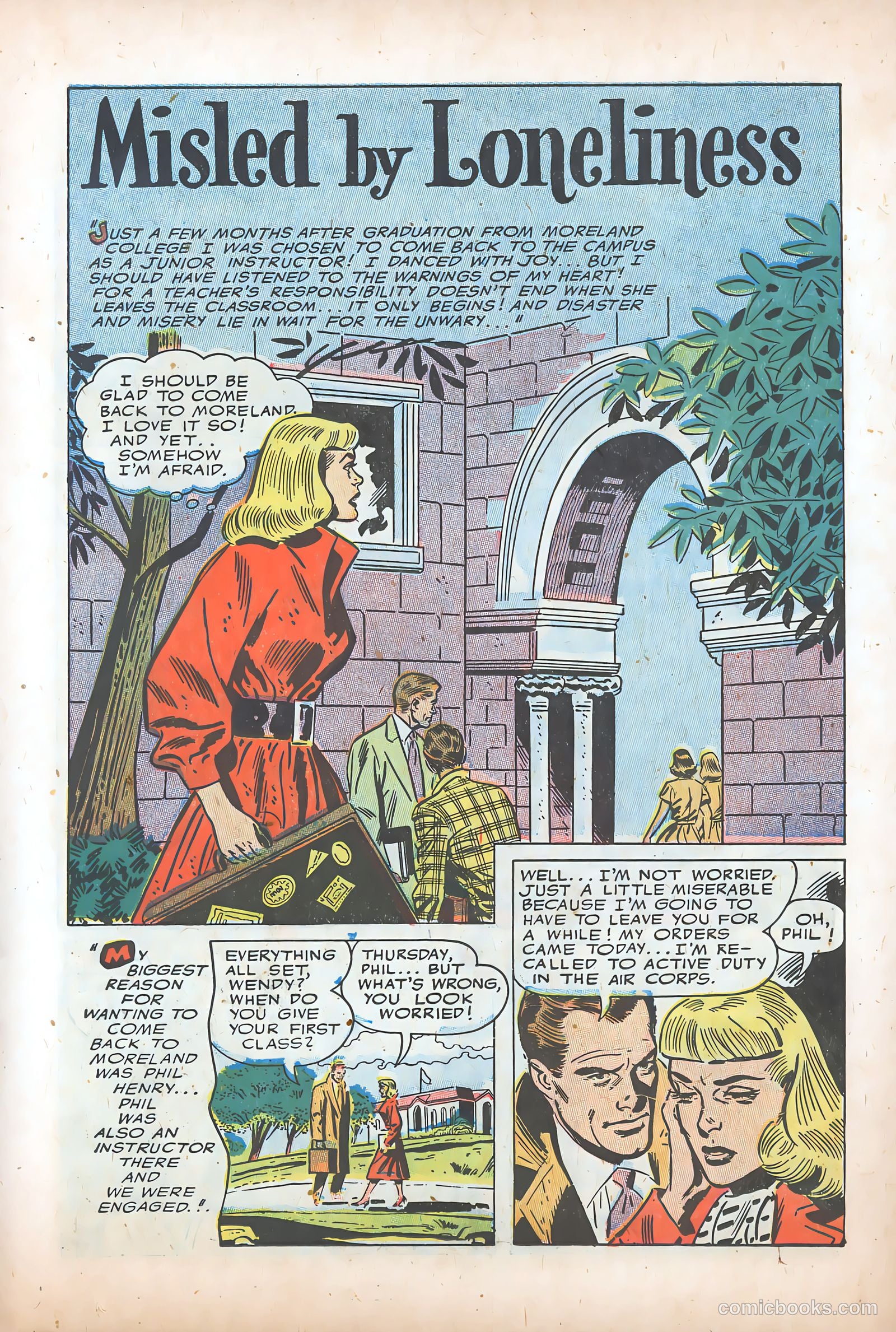 Teen-Age Romances #40 (1949) — page 15 of 36
