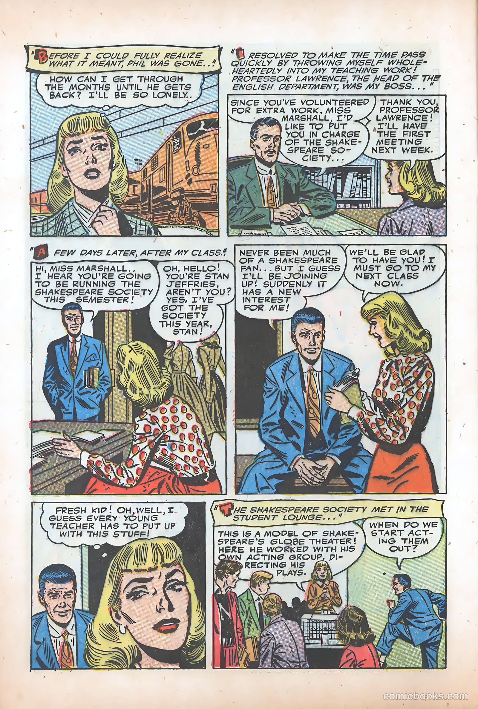 Teen-Age Romances #40 (1949) — page 16 of 36