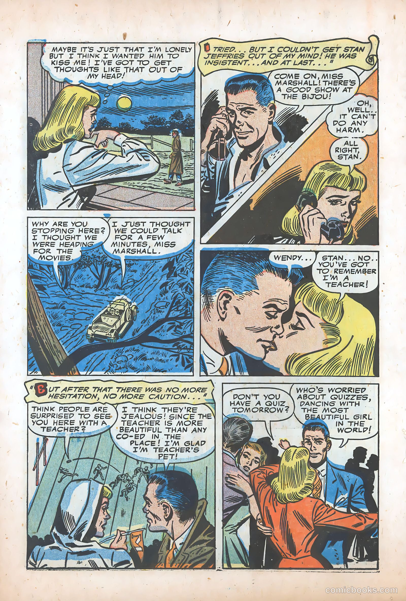 Teen-Age Romances #40 (1949) — page 18 of 36